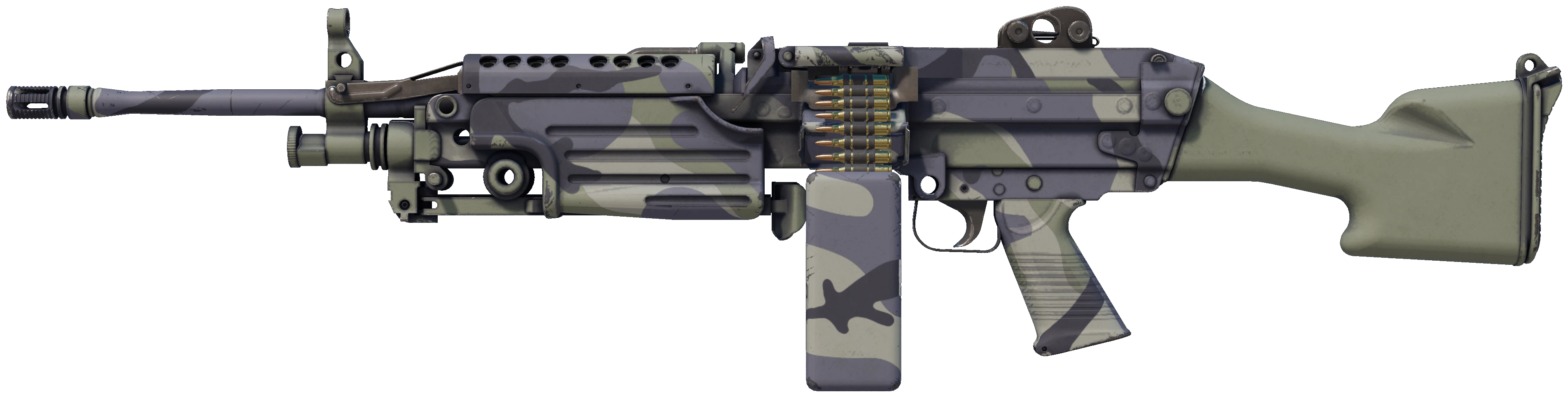 M249 | Sage Camo representative Minimal Wear wear preview