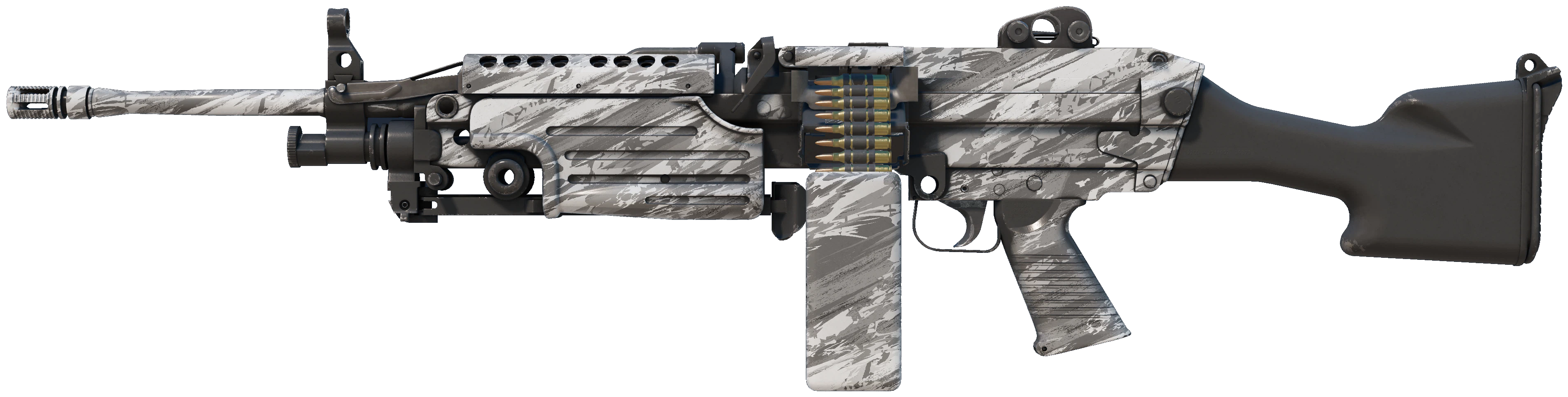 M249 | Sleet representative Minimal Wear wear preview