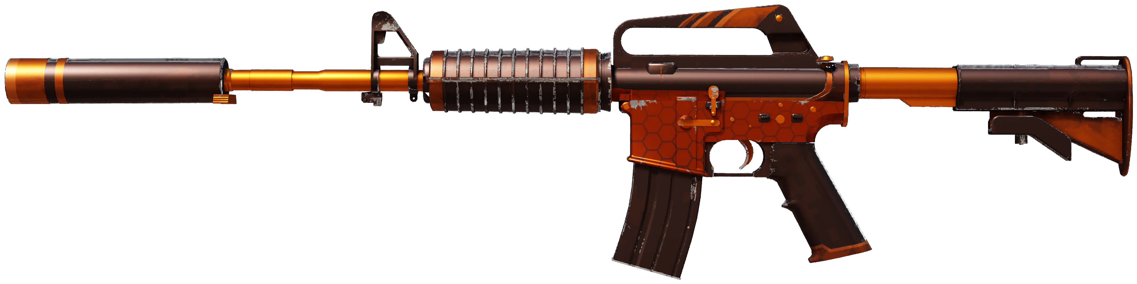 M4A1-S | Atomic Alloy representative Minimal Wear wear preview