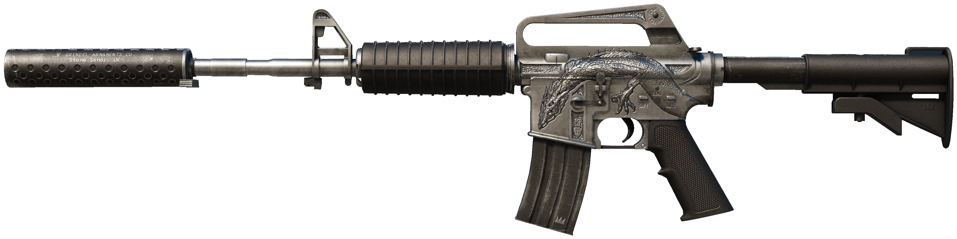 M4A1-S | Basilisk CS2 skin — open high-resolution image