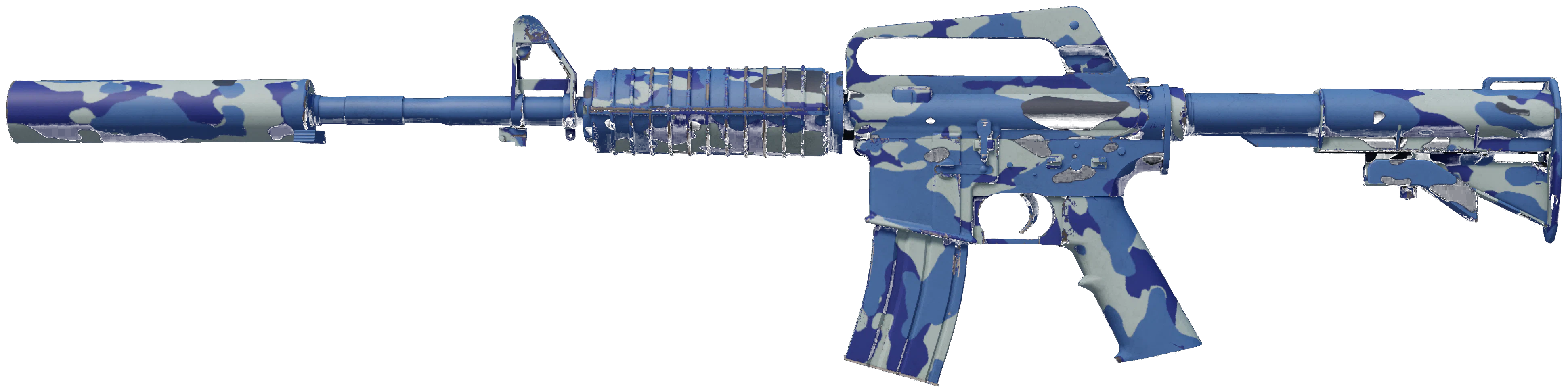 M4A1-S | Bright Water representative Minimal Wear wear preview