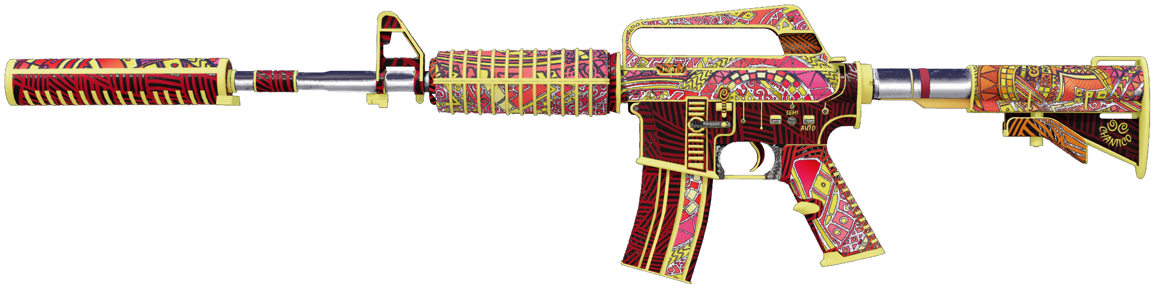 M4A1-S | Chantico's Fire CS2 skin — open high-resolution image