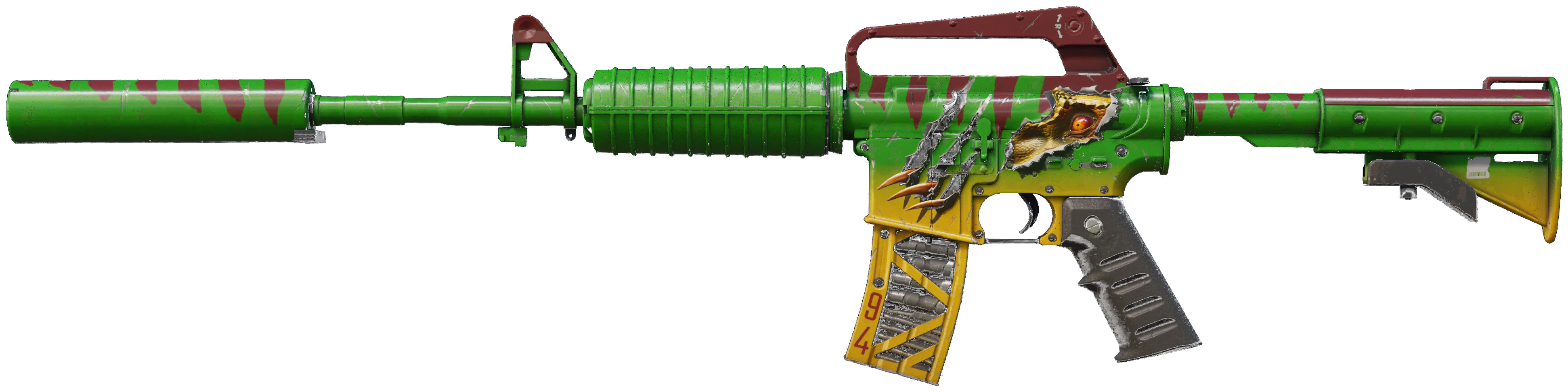 M4A1-S | Emphorosaur-S representative Minimal Wear wear preview