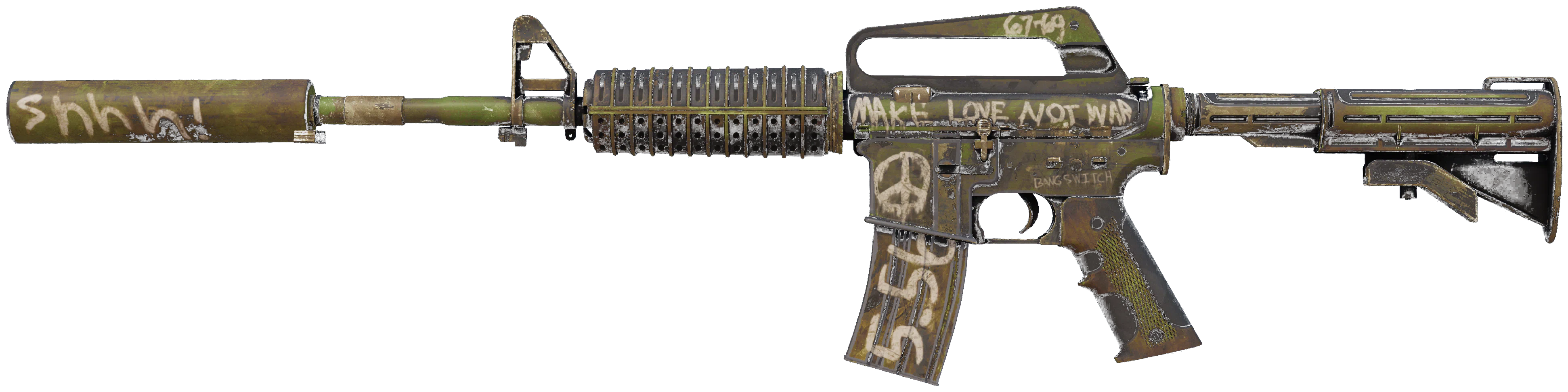 M4A1-S | Flashback CS2 skin — open high-resolution image