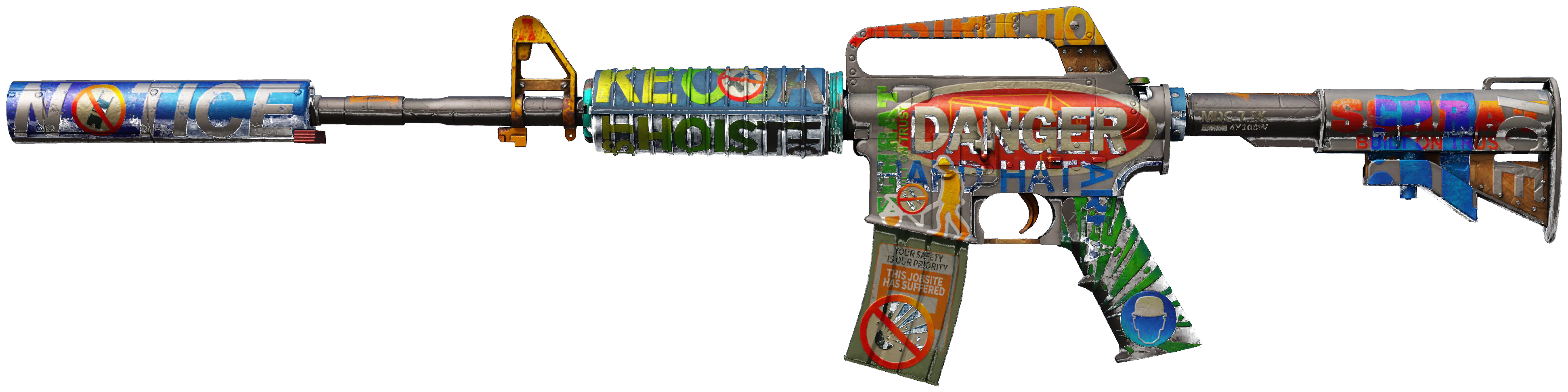 M4A1-S | Imminent Danger representative Minimal Wear wear preview