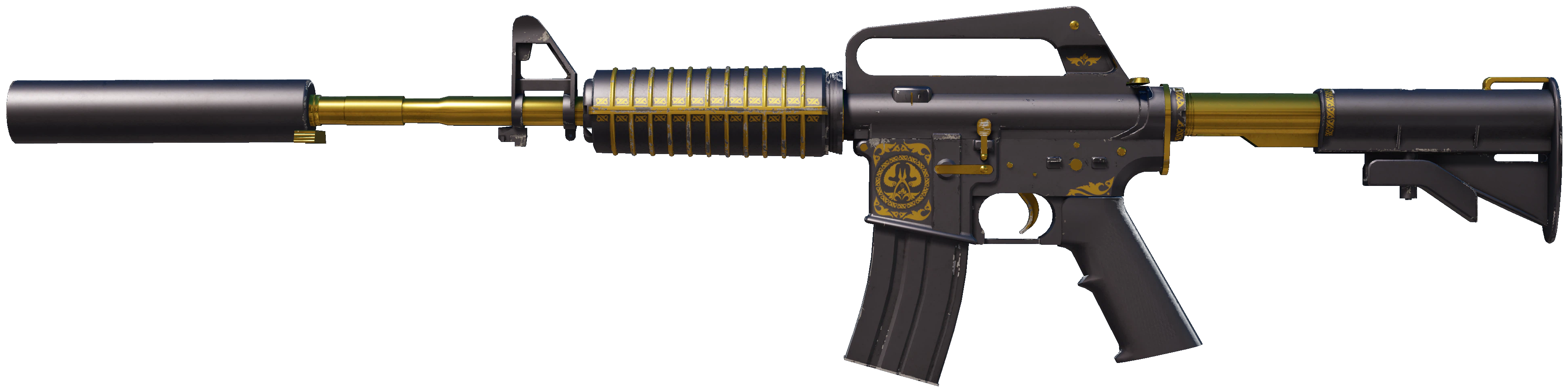 M4A1-S | Knight representative Minimal Wear wear preview