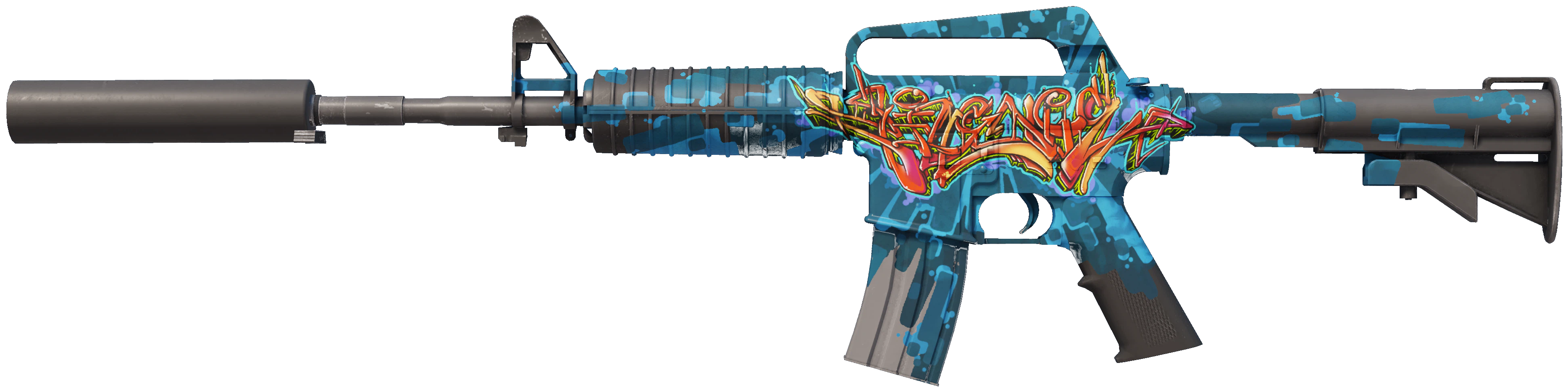 M4A1-S | Master Piece CS2 skin — open high-resolution image