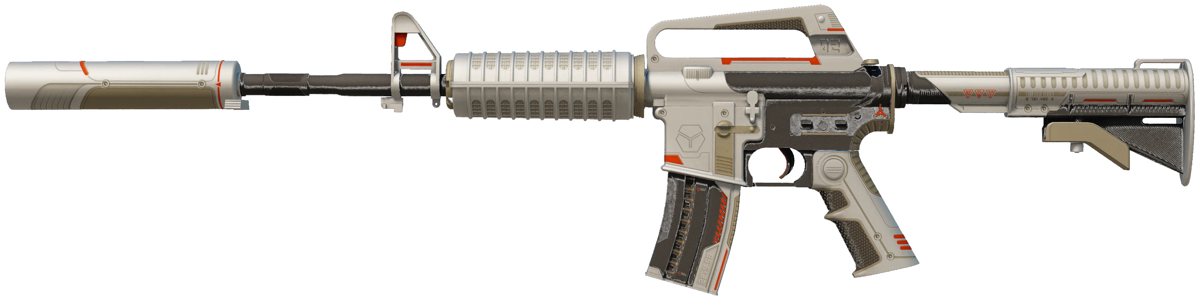 M4A1-S | Mecha Industries CS2 skin — open high-resolution image