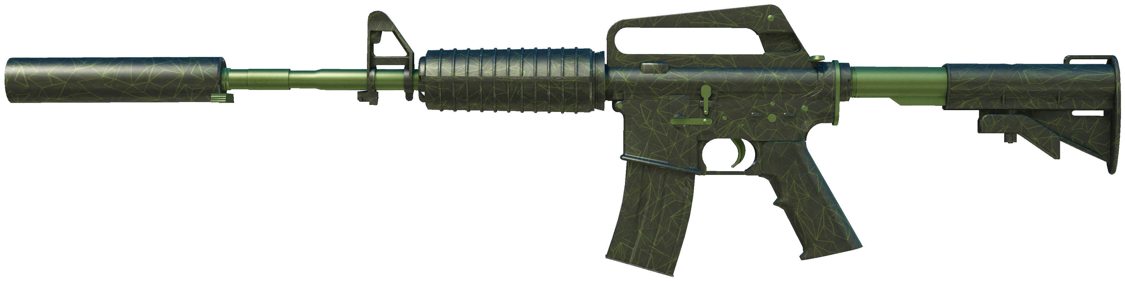 M4A1-S | Moss Quartz CS2 skin — open high-resolution image