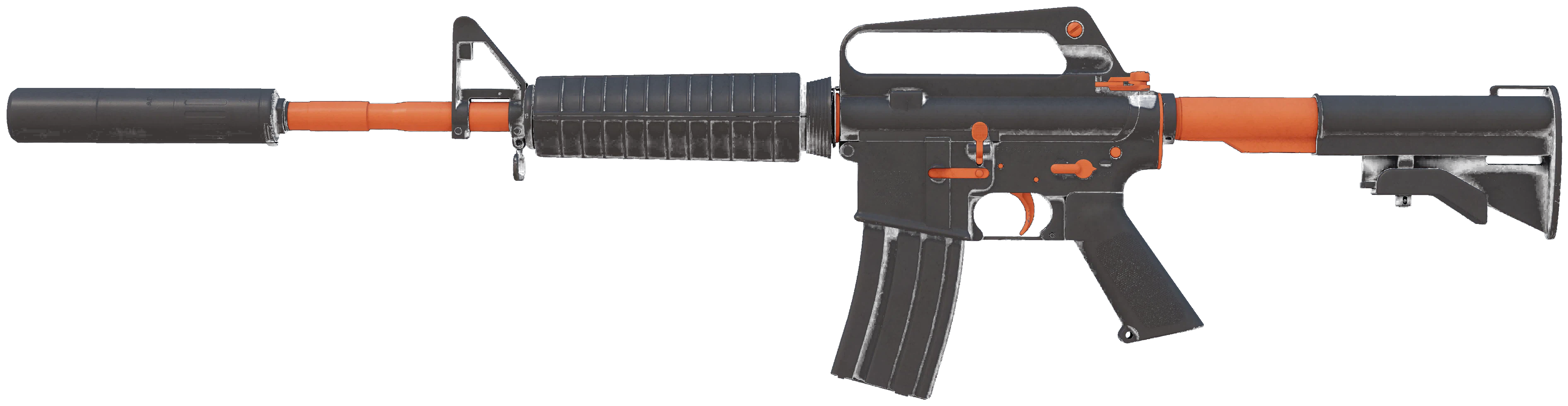 M4A1-S | Nitro representative Minimal Wear wear preview