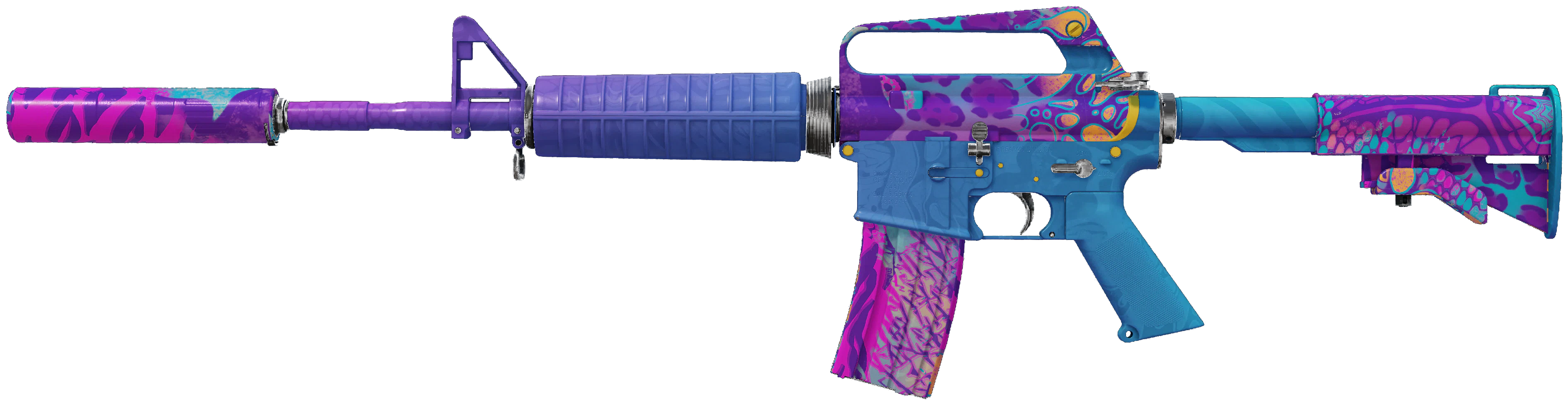 M4A1-S | Party Animal CS2 skin — open high-resolution image