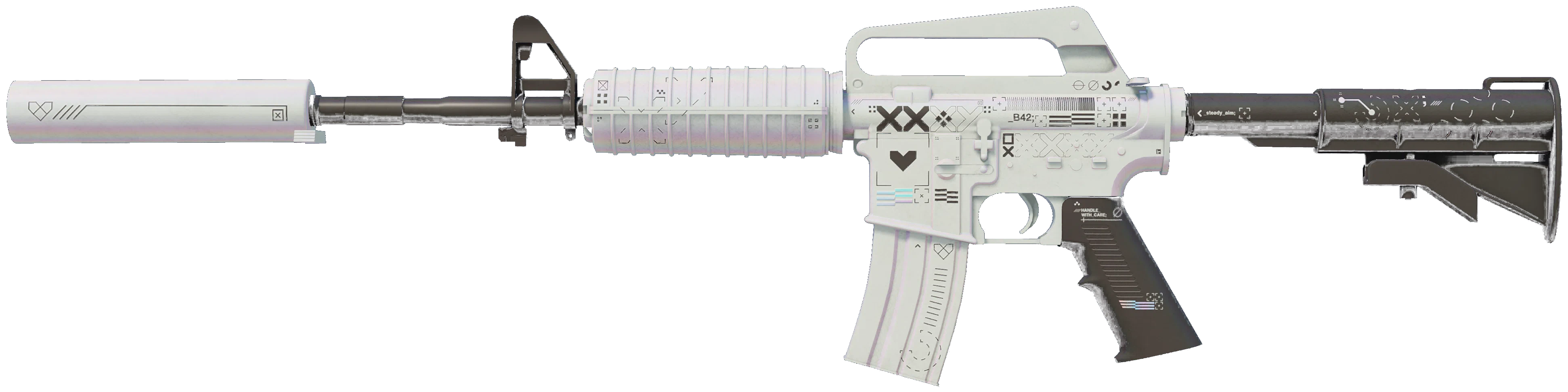 M4A1-S | Printstream representative Minimal Wear wear preview