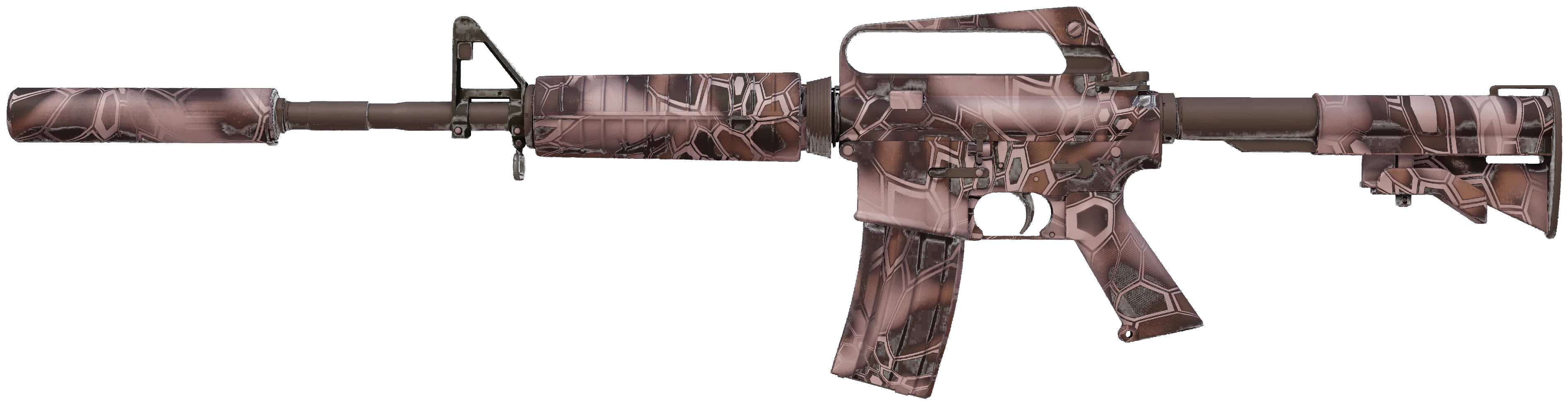 M4A1-S | Rose Hex CS2 skin — open high-resolution image