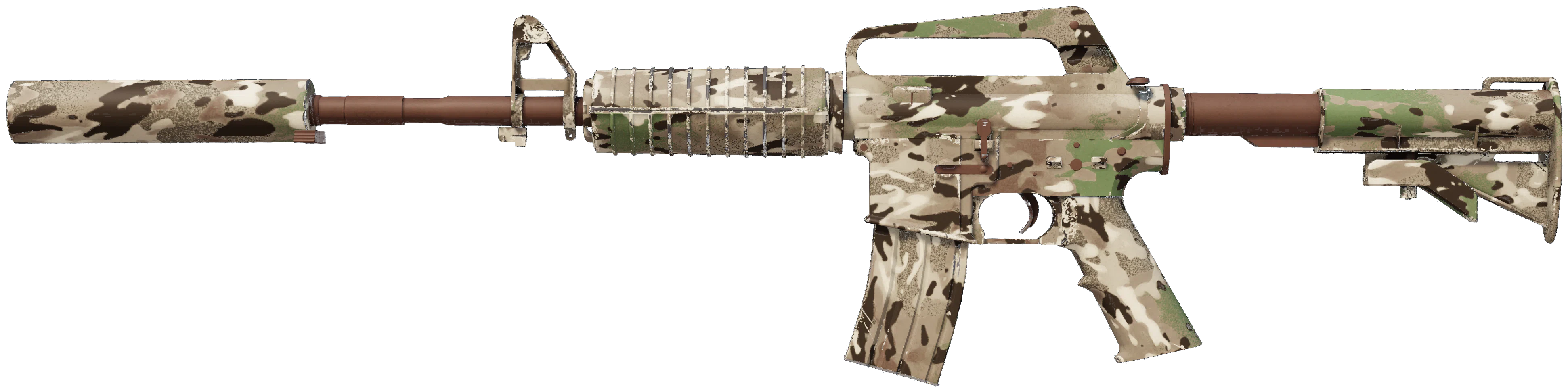 M4A1-S | VariCamo representative Minimal Wear wear preview