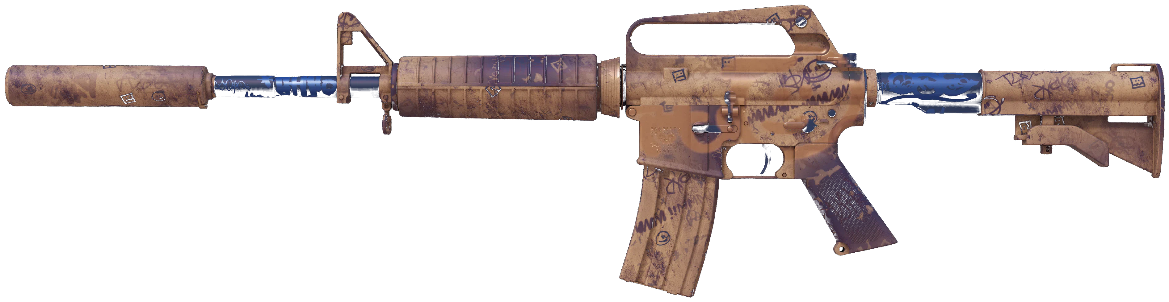 M4A1-S | Wash me plz CS2 skin — open high-resolution image