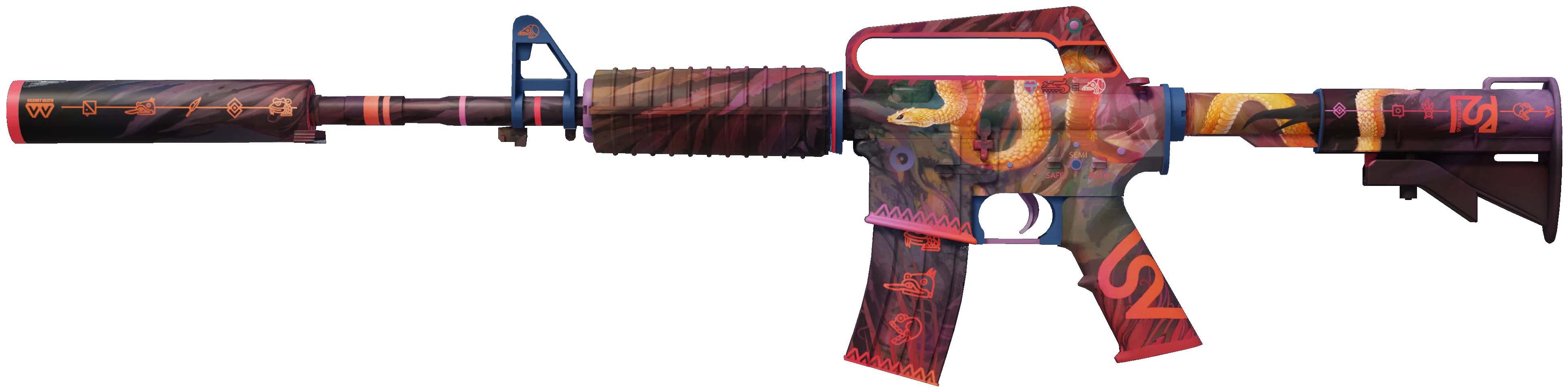 M4A1-S | Welcome to the Jungle CS2 skin — open high-resolution image