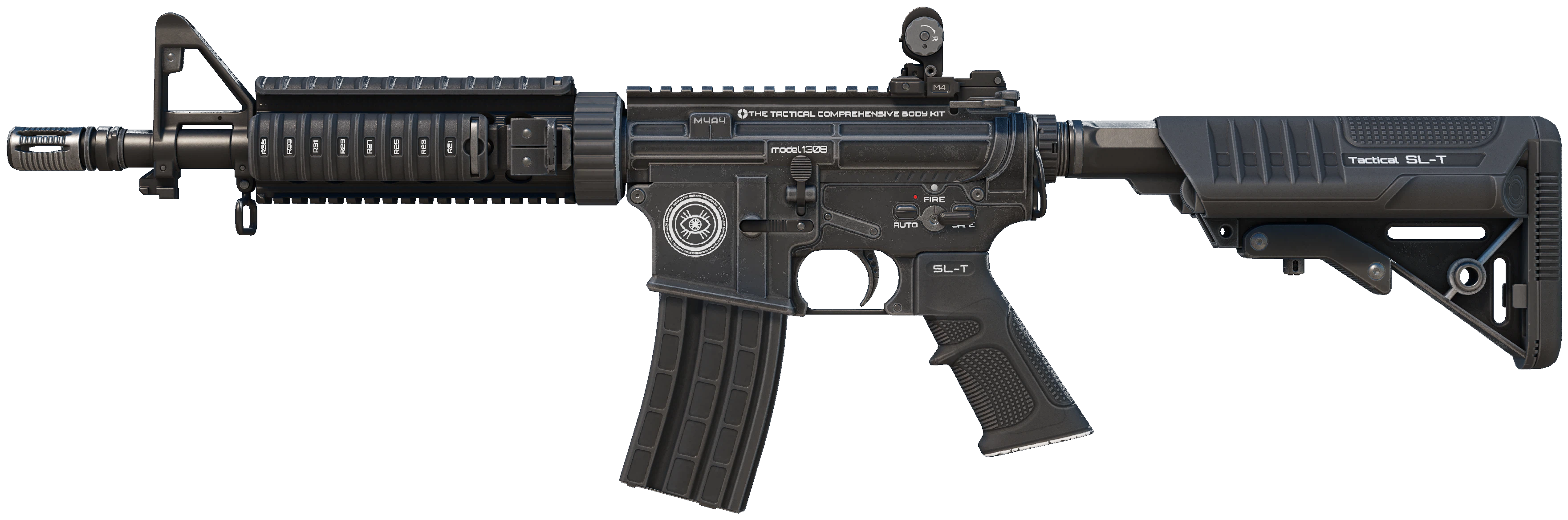 M4A4 | Dark Operative representative Minimal Wear wear preview