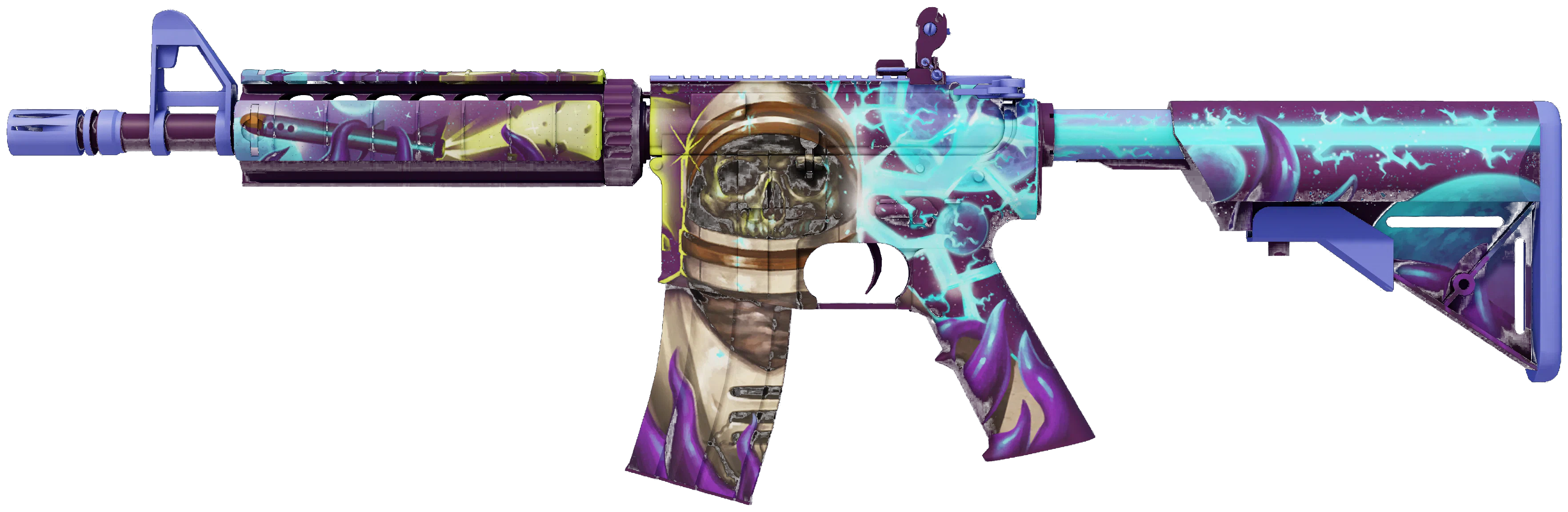 M4A4 | Desolate Space CS2 skin — open high-resolution image