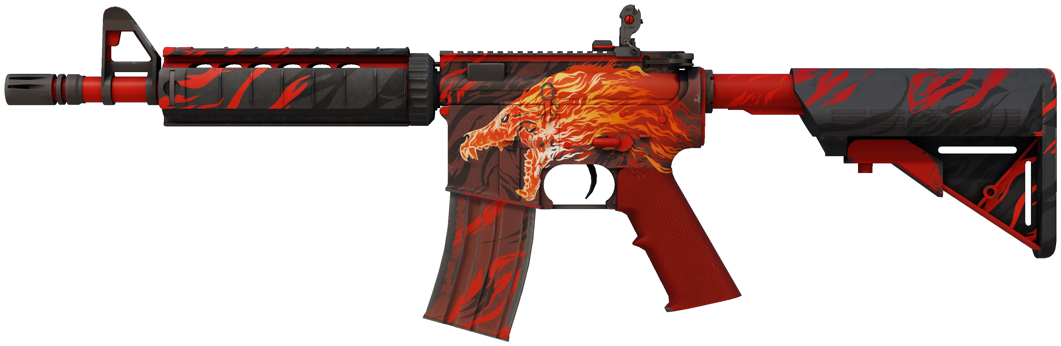 M4A4 | Howl CS2 skin — open high-resolution image
