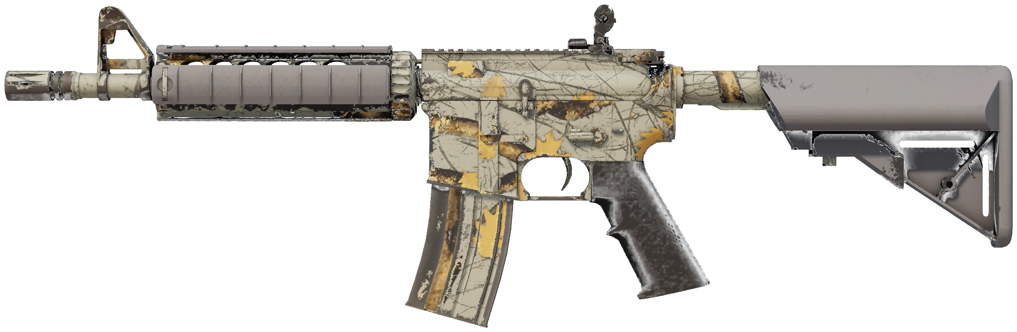 M4A4 | Modern Hunter CS2 skin — open high-resolution image