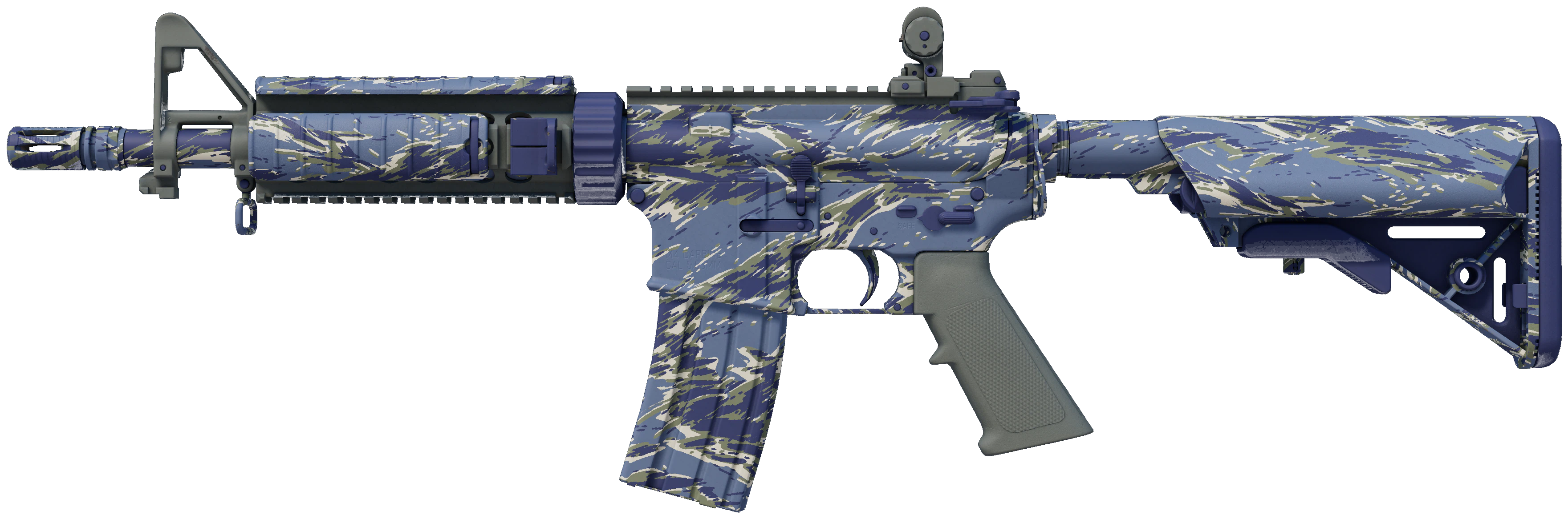M4A4 | Naval Shred Camo CS2 skin — open high-resolution image