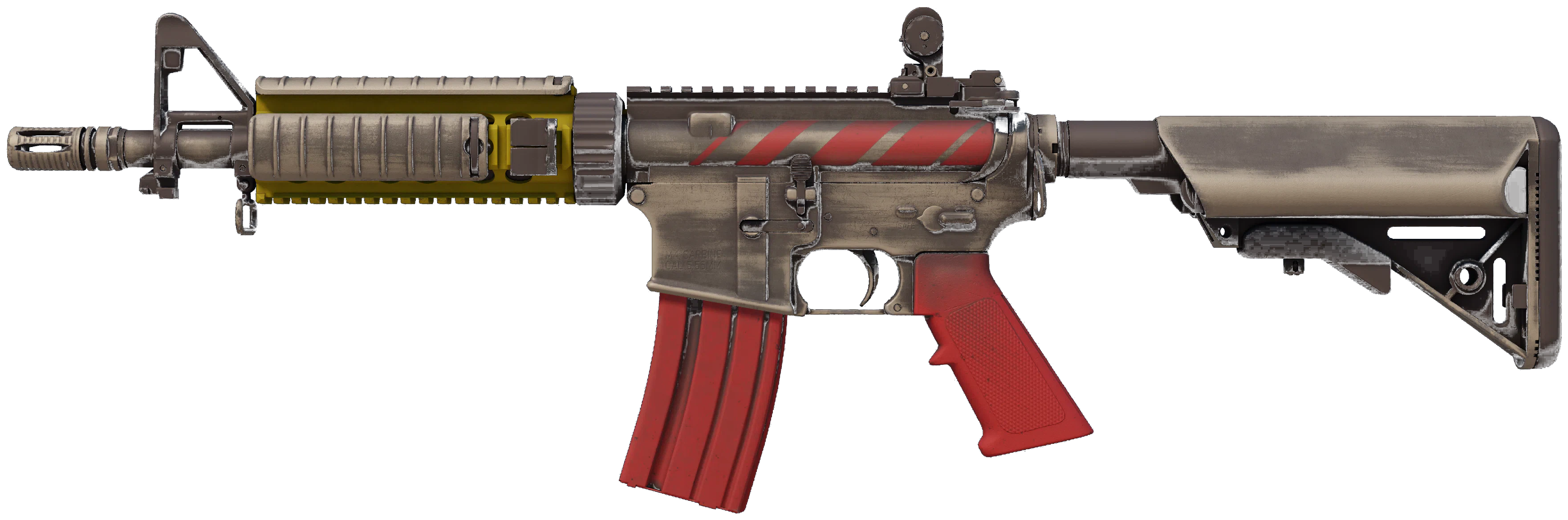 M4A4 | Steel Work CS2 skin — open high-resolution image