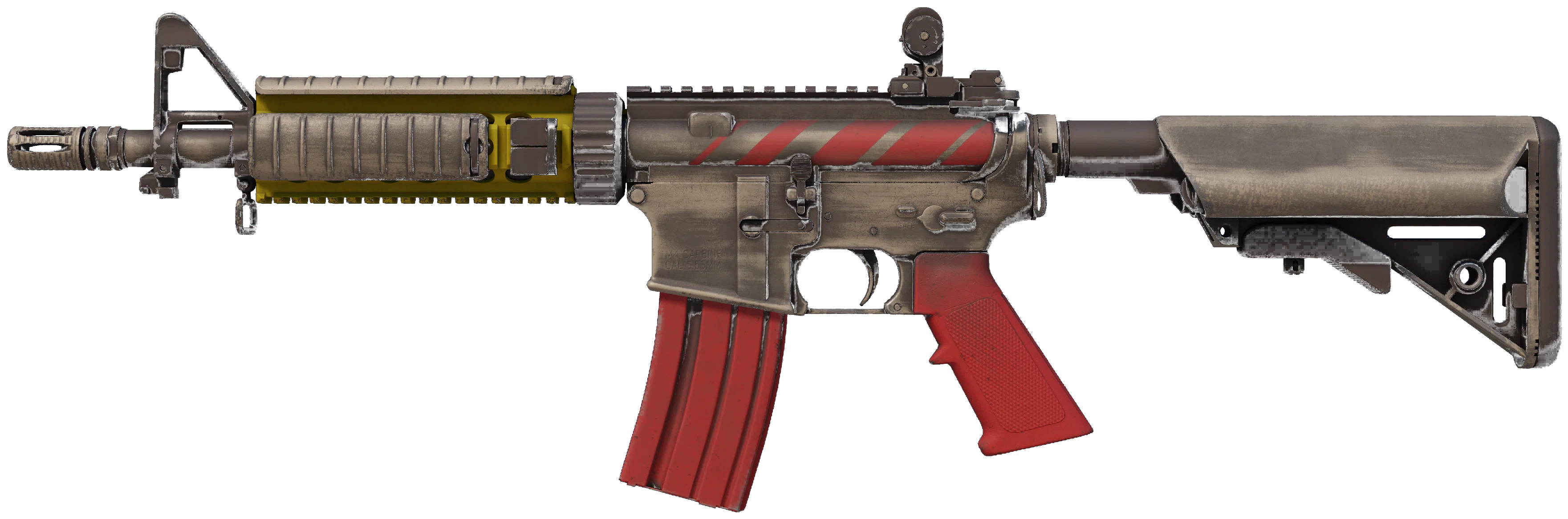 M4A4 | Steel Work representative Minimal Wear wear preview