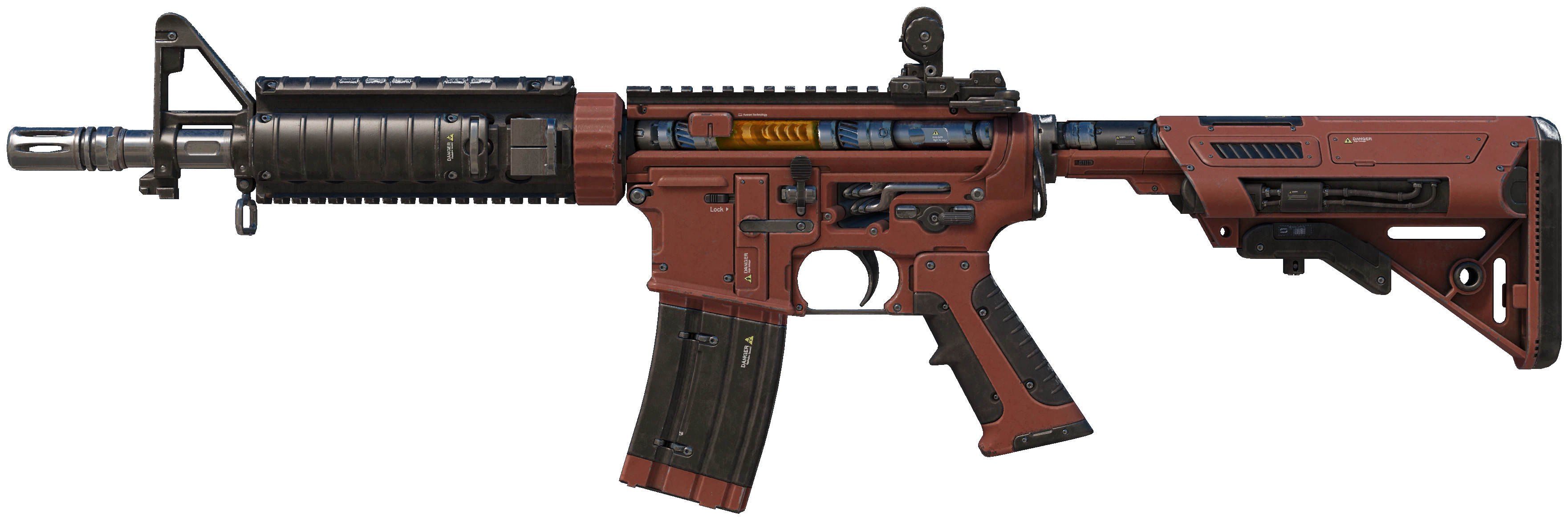 M4A4 | Turbine representative Minimal Wear wear preview