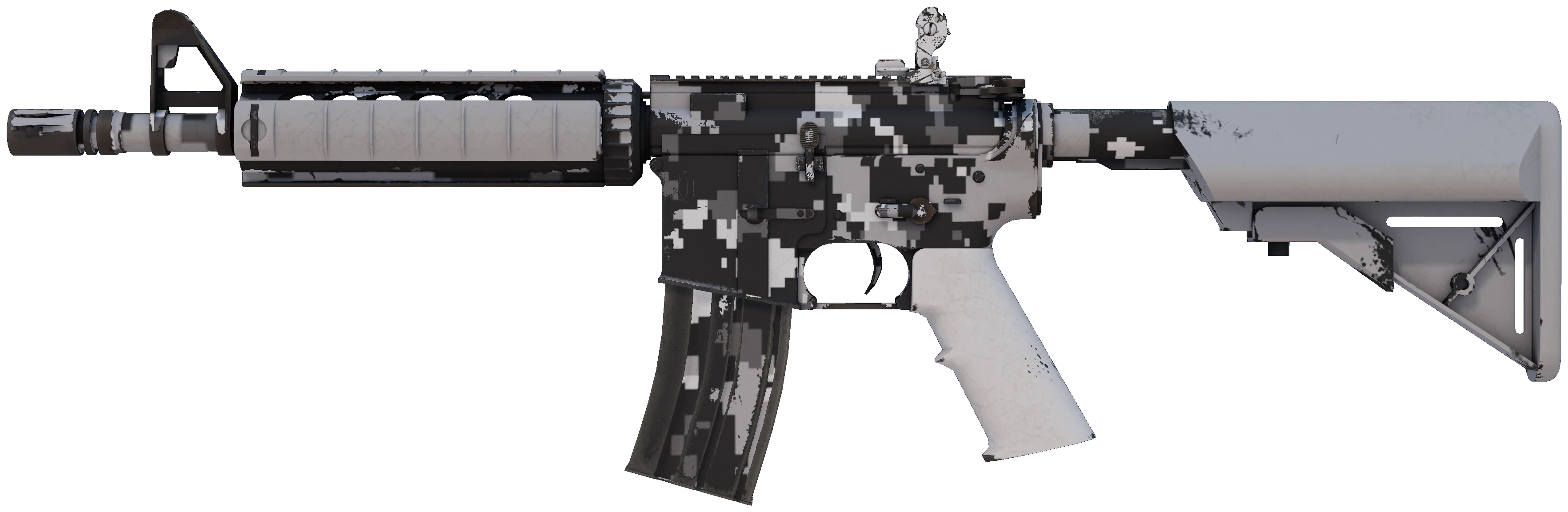 M4A4 | Urban DDPAT CS2 skin — open high-resolution image
