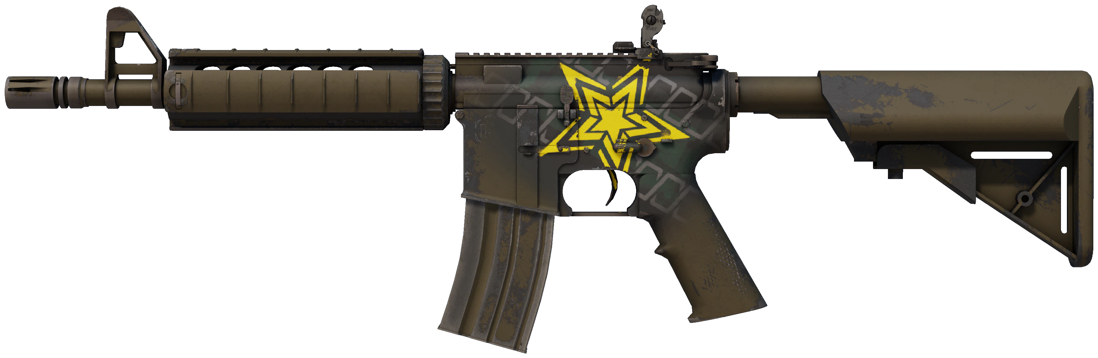 M4A4 | Zirka representative Minimal Wear wear preview