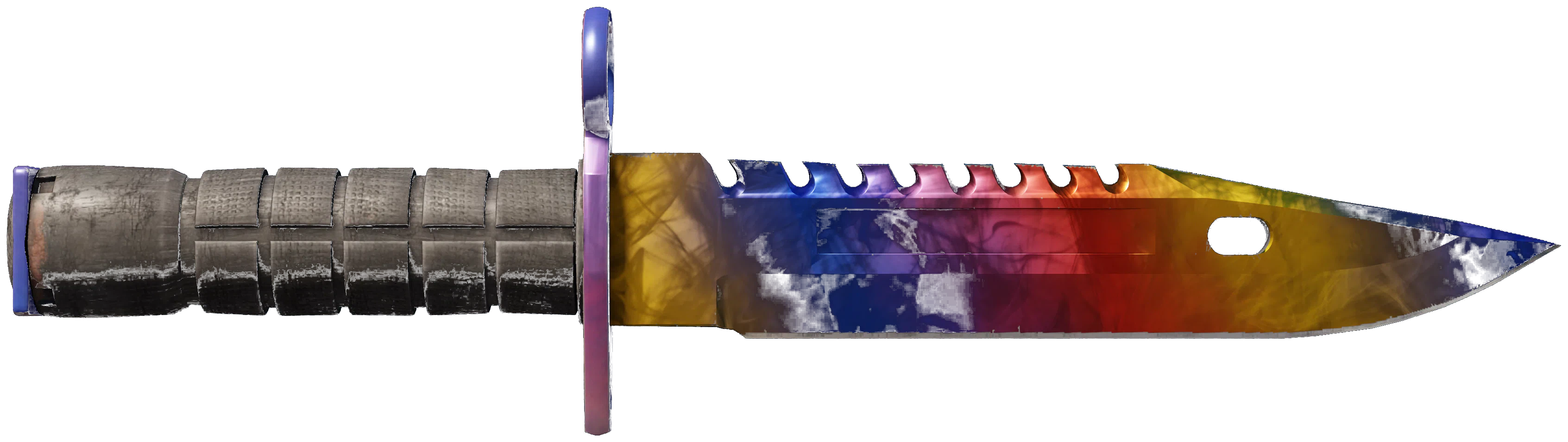 ★ M9 Bayonet | Marble Fade CS2 skin — open high-resolution image