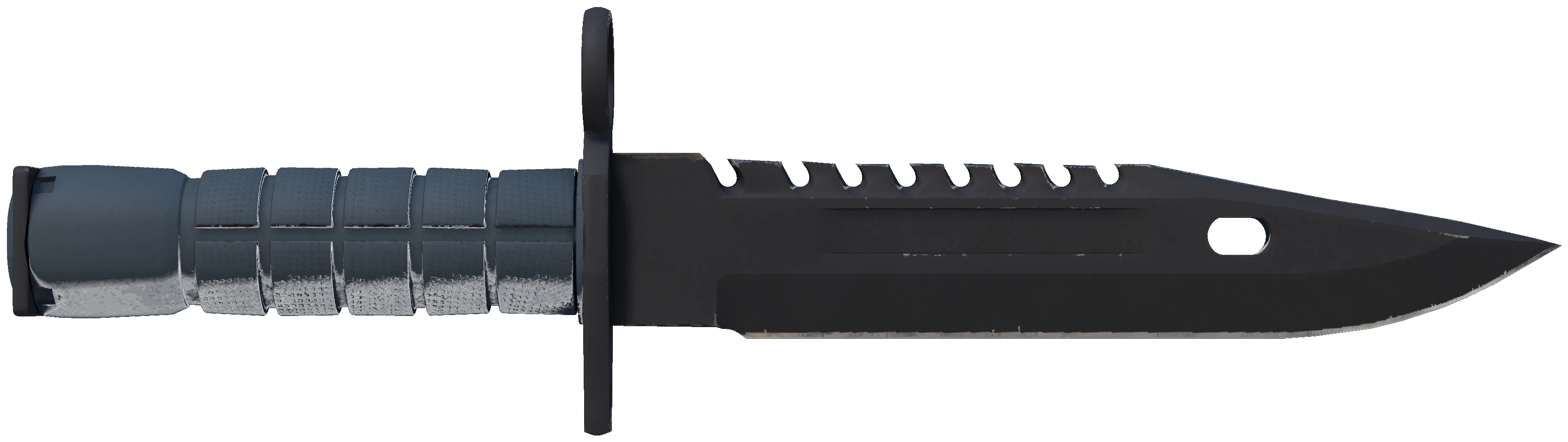 ★ M9 Bayonet | Night CS2 skin — open high-resolution image