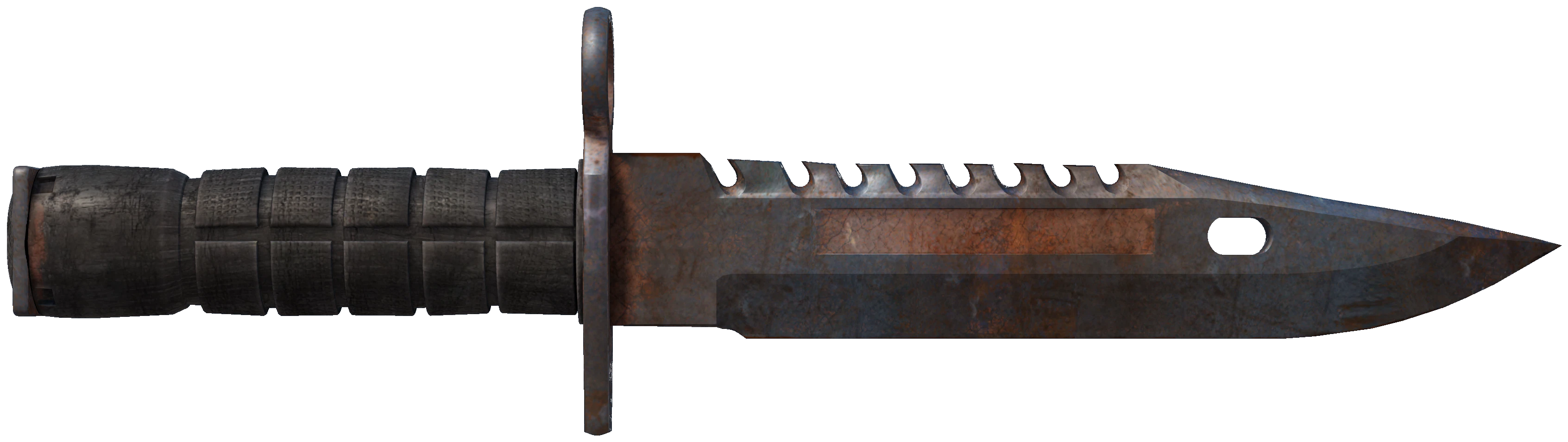 ★ M9 Bayonet | Rust Coat representative Well-Worn wear preview