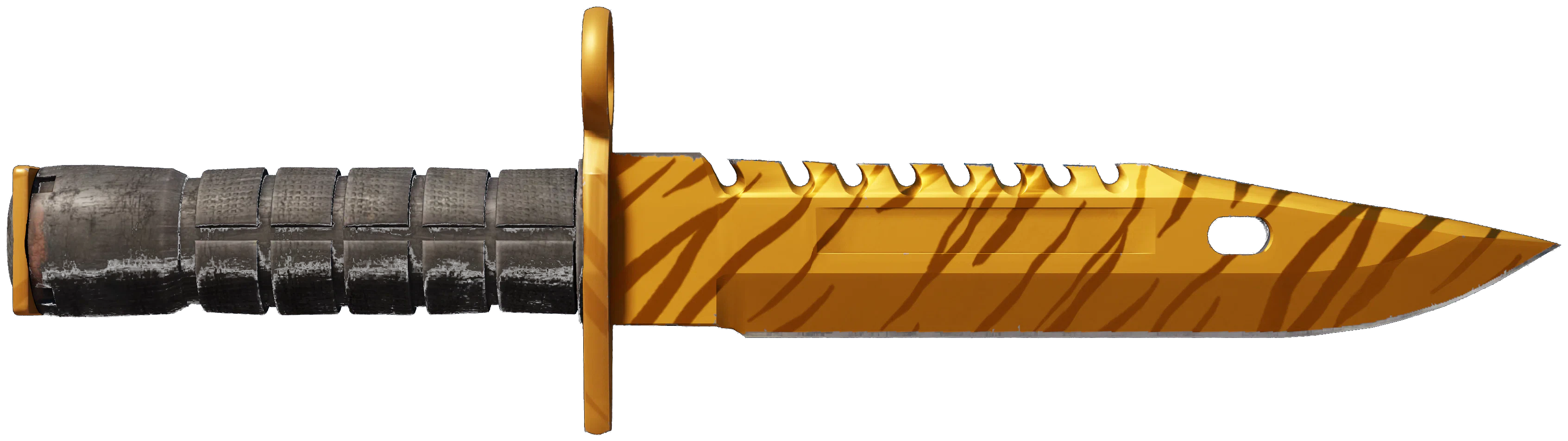 ★ M9 Bayonet | Tiger Tooth CS2 skin — open high-resolution image