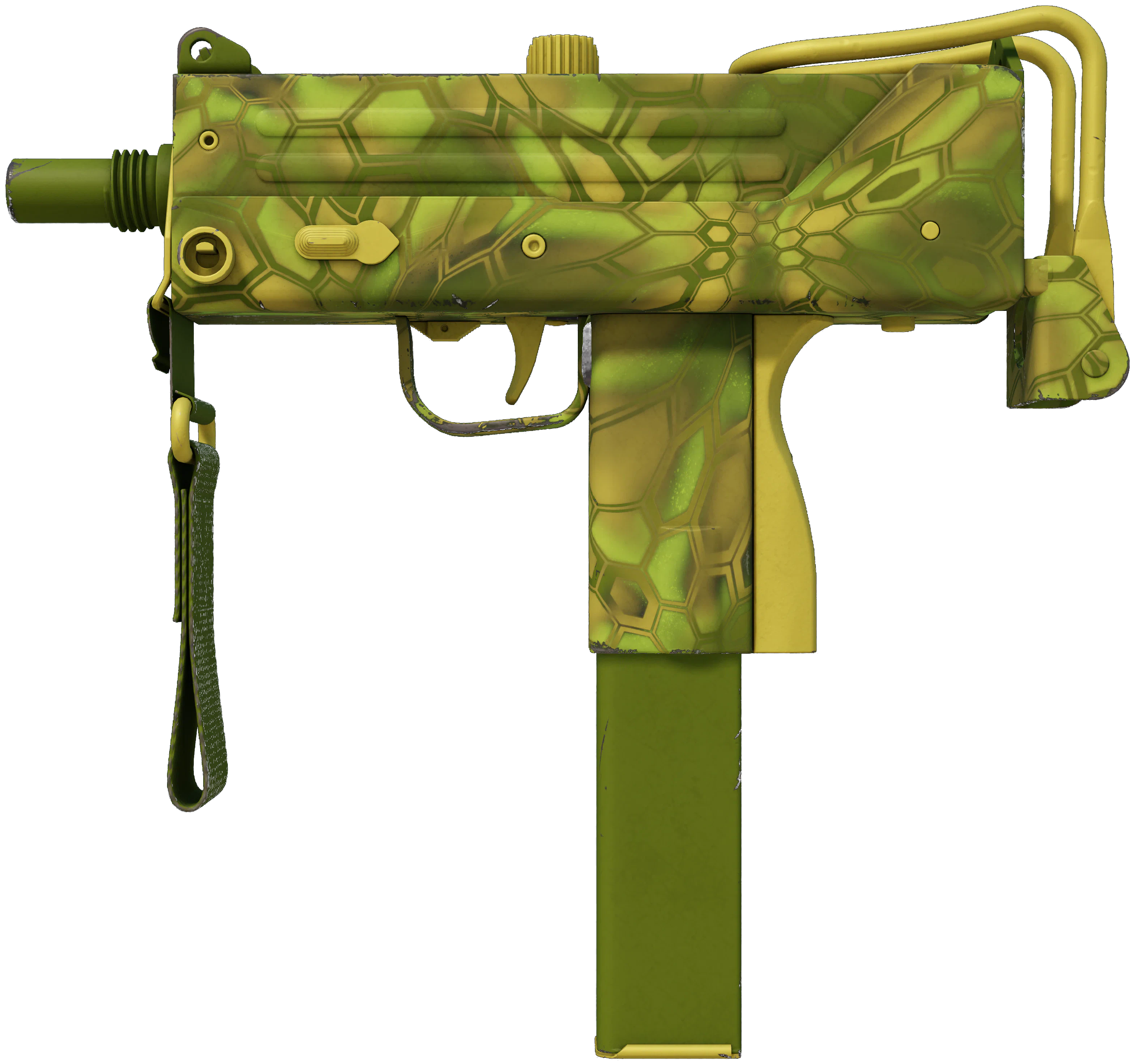 MAC-10 | Acid Hex representative Minimal Wear wear preview