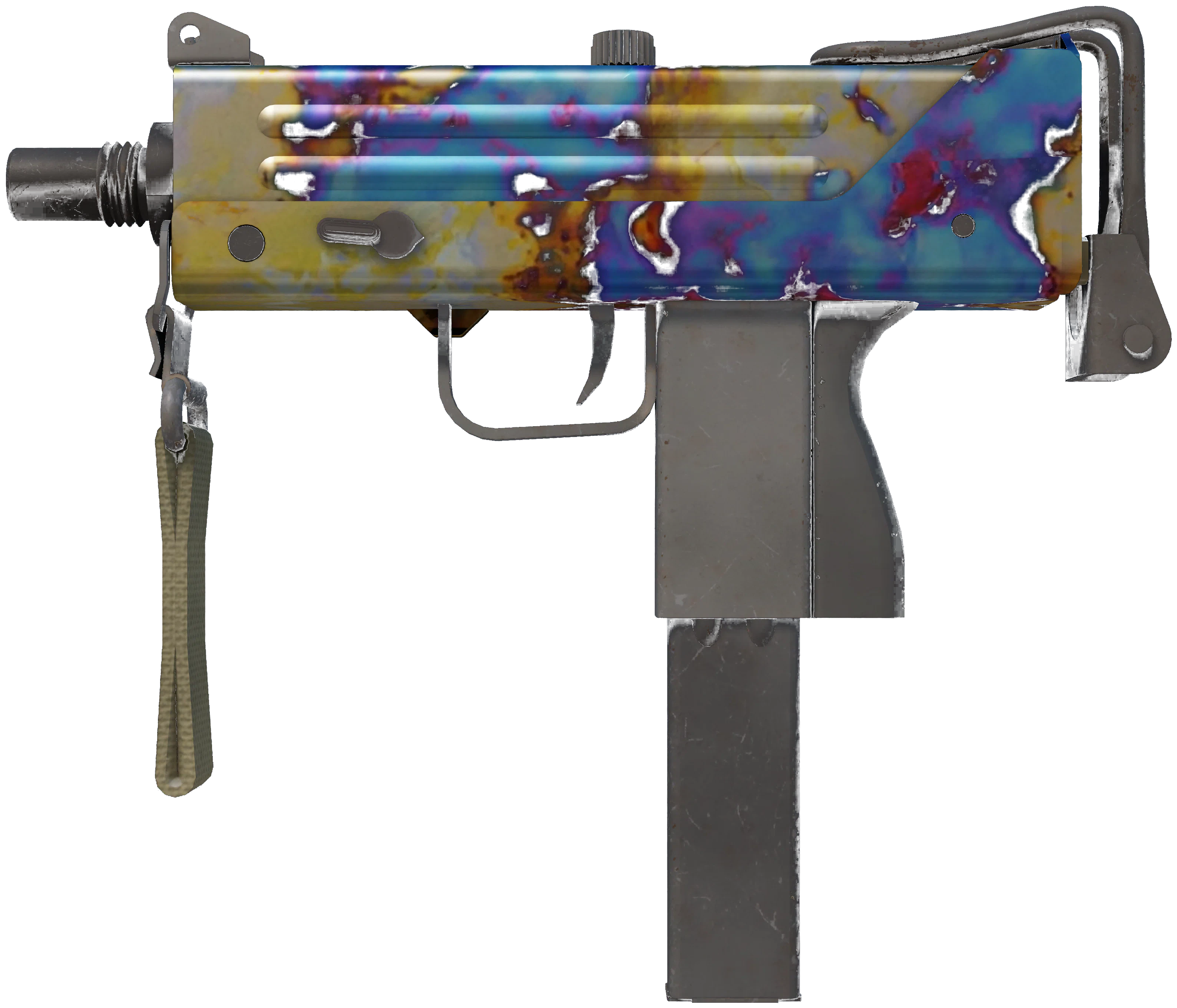 MAC-10 | Case Hardened CS2 skin — open high-resolution image