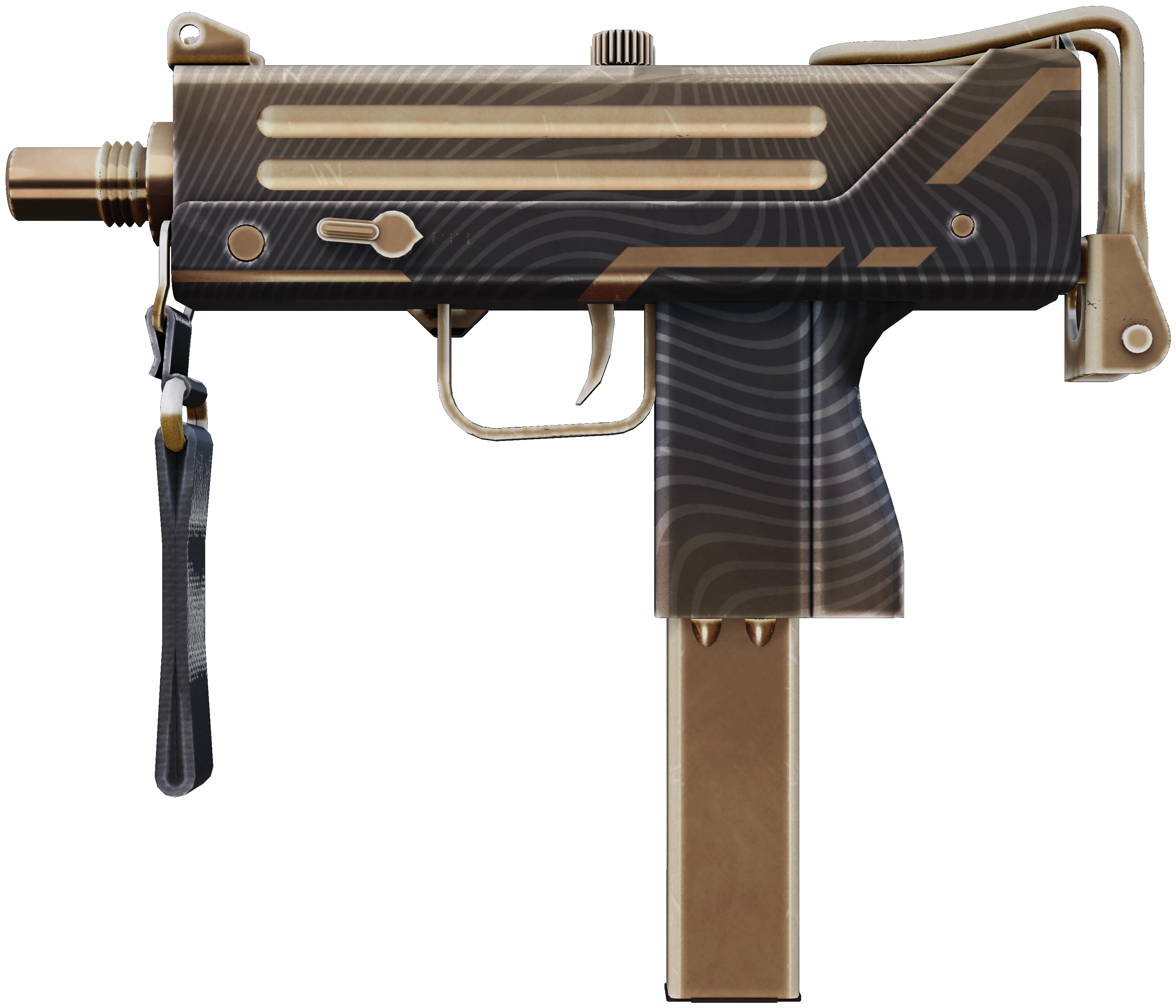 MAC-10 | Echoing Sands CS2 skin — open high-resolution image