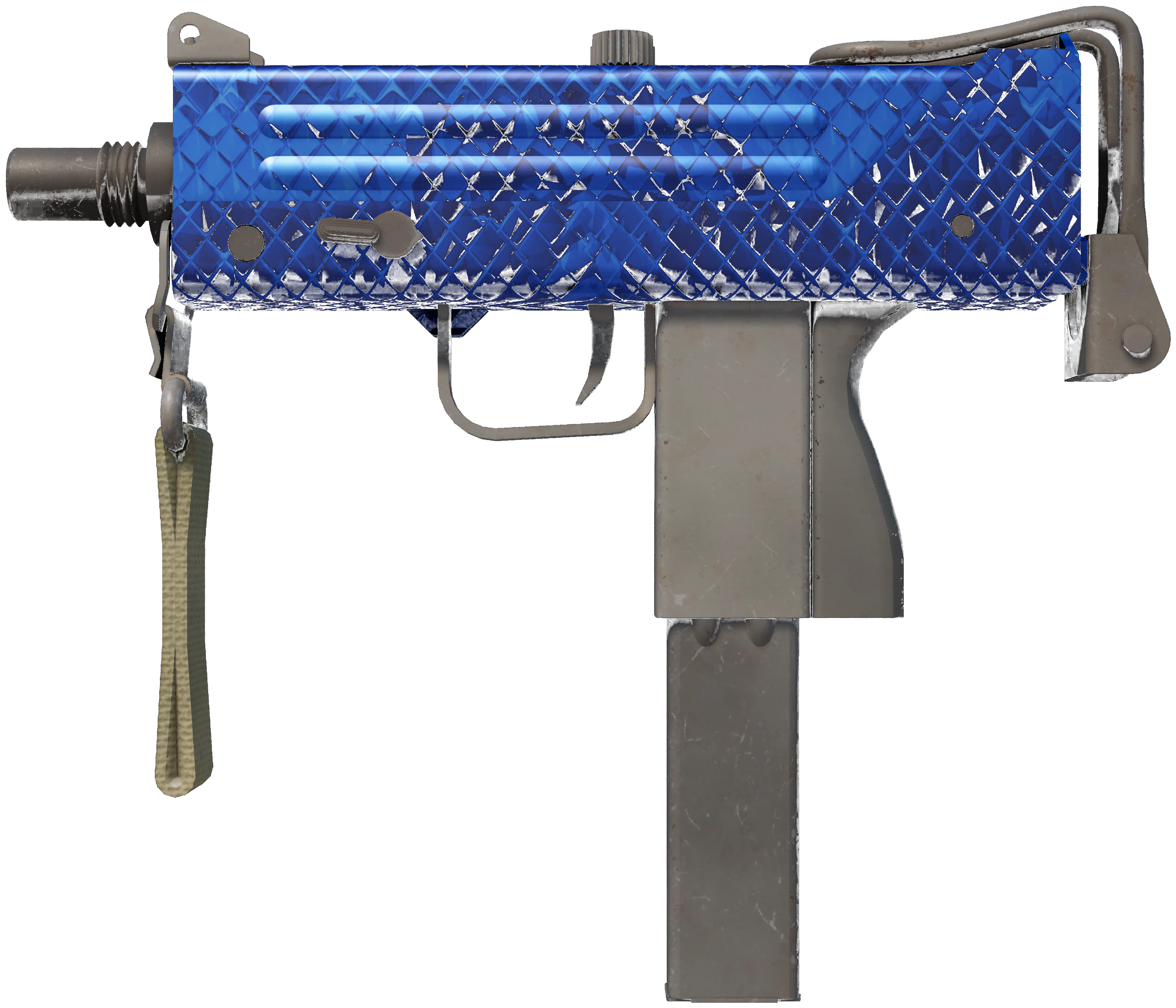 MAC-10 | Lapis Gator CS2 skin — open high-resolution image