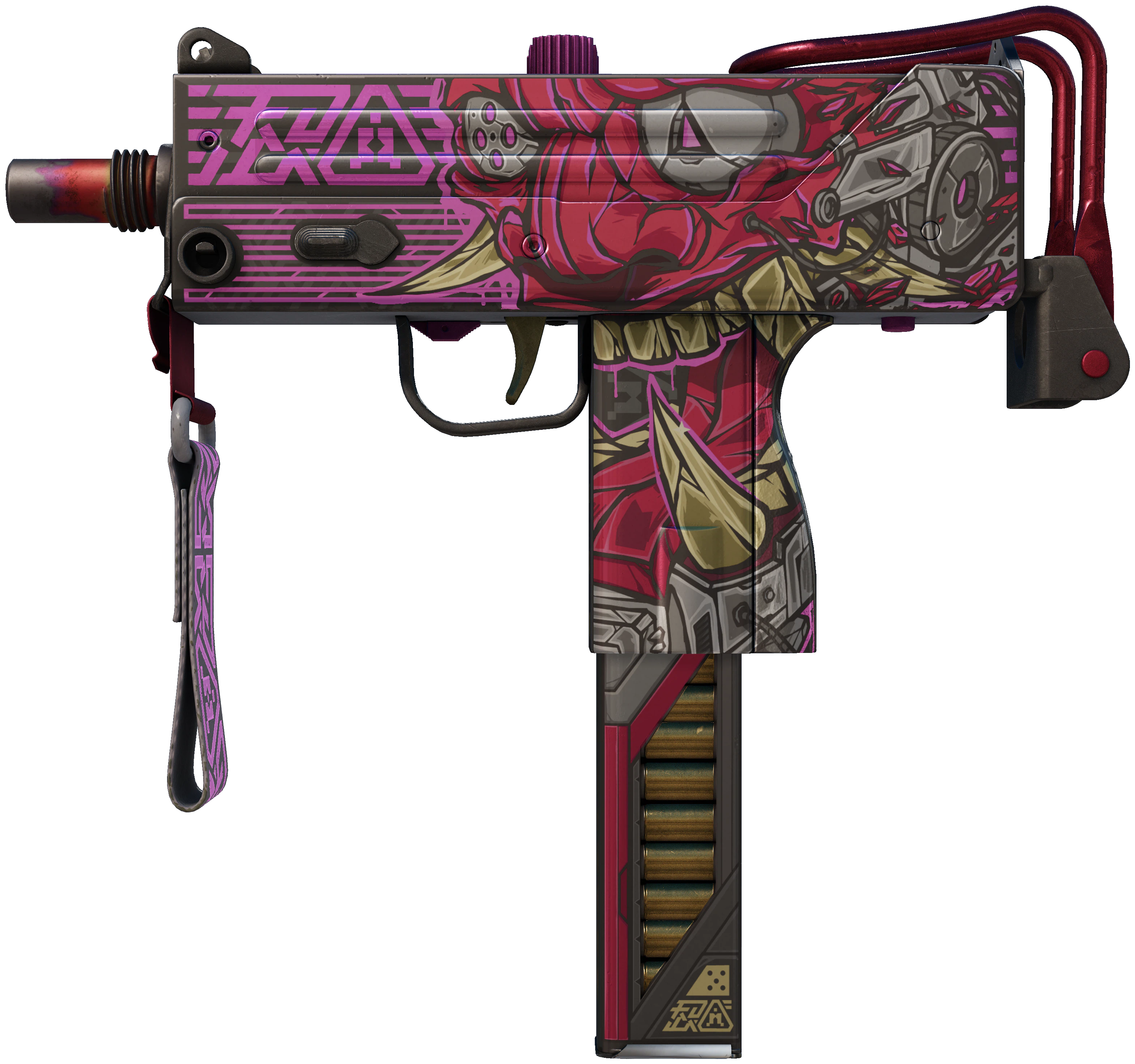MAC-10 | Saibā Oni CS2 skin — open high-resolution image