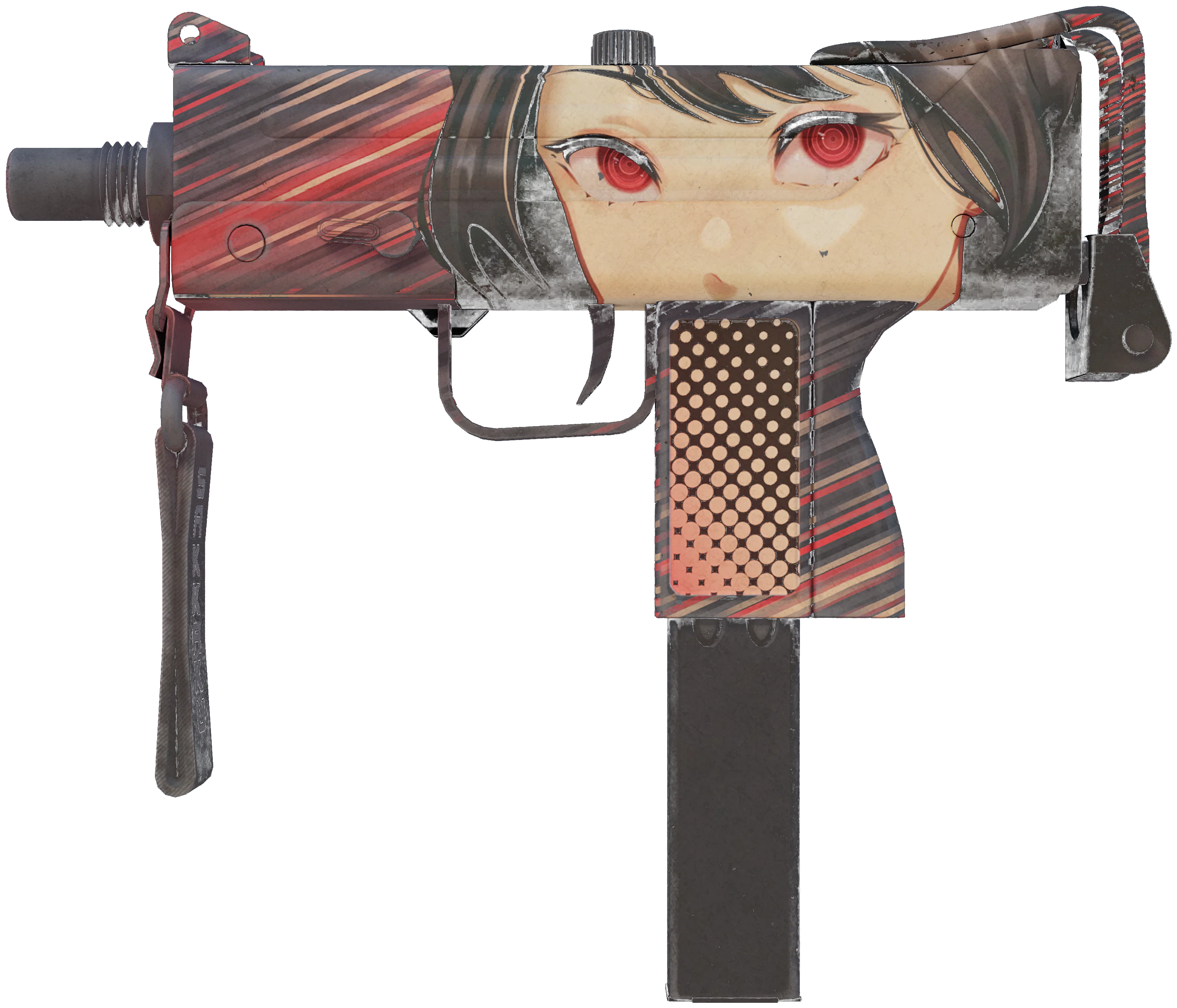 MAC-10 | Sakkaku representative Field-Tested wear preview