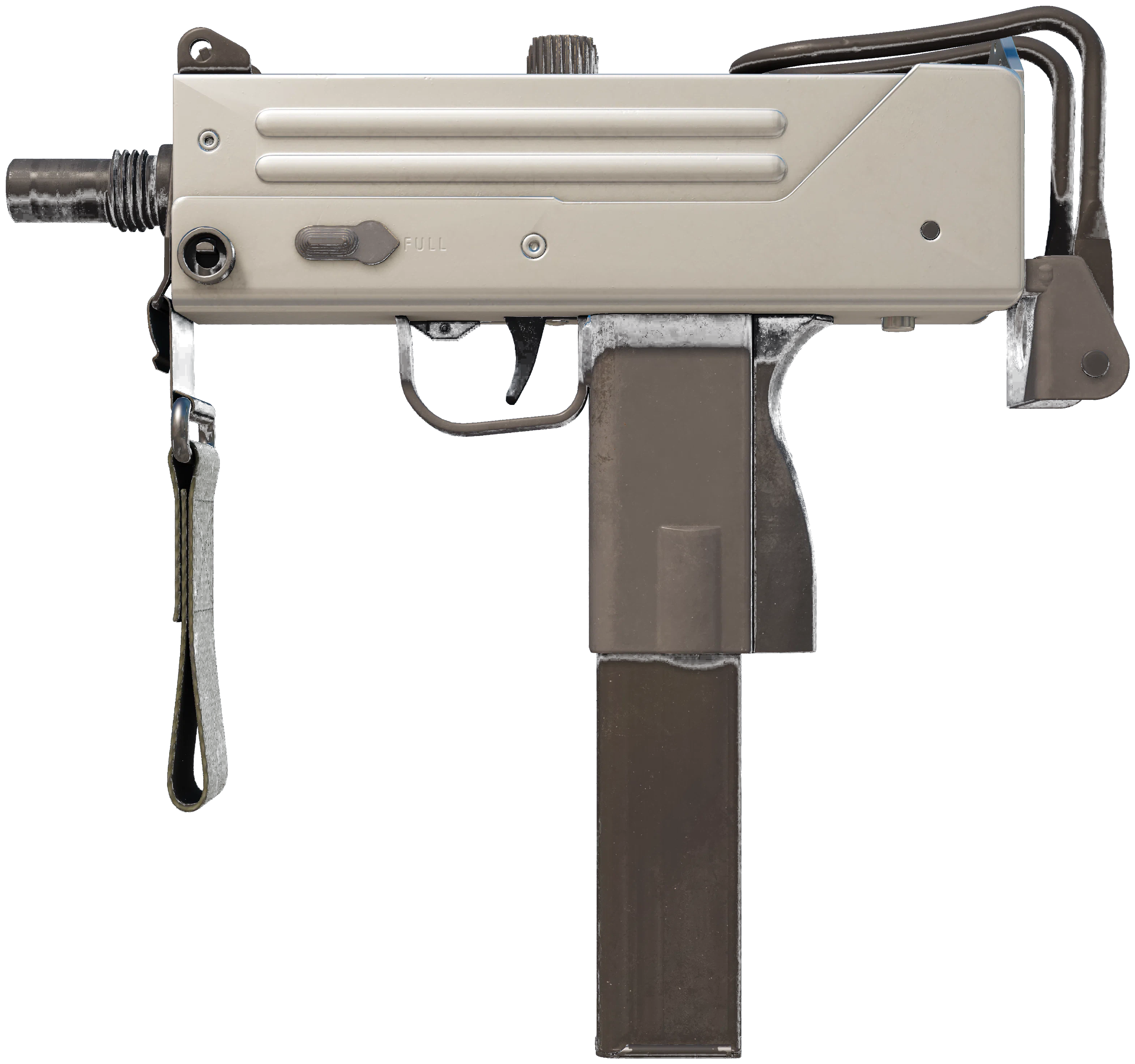 MAC-10 | Silver CS2 skin — open high-resolution image