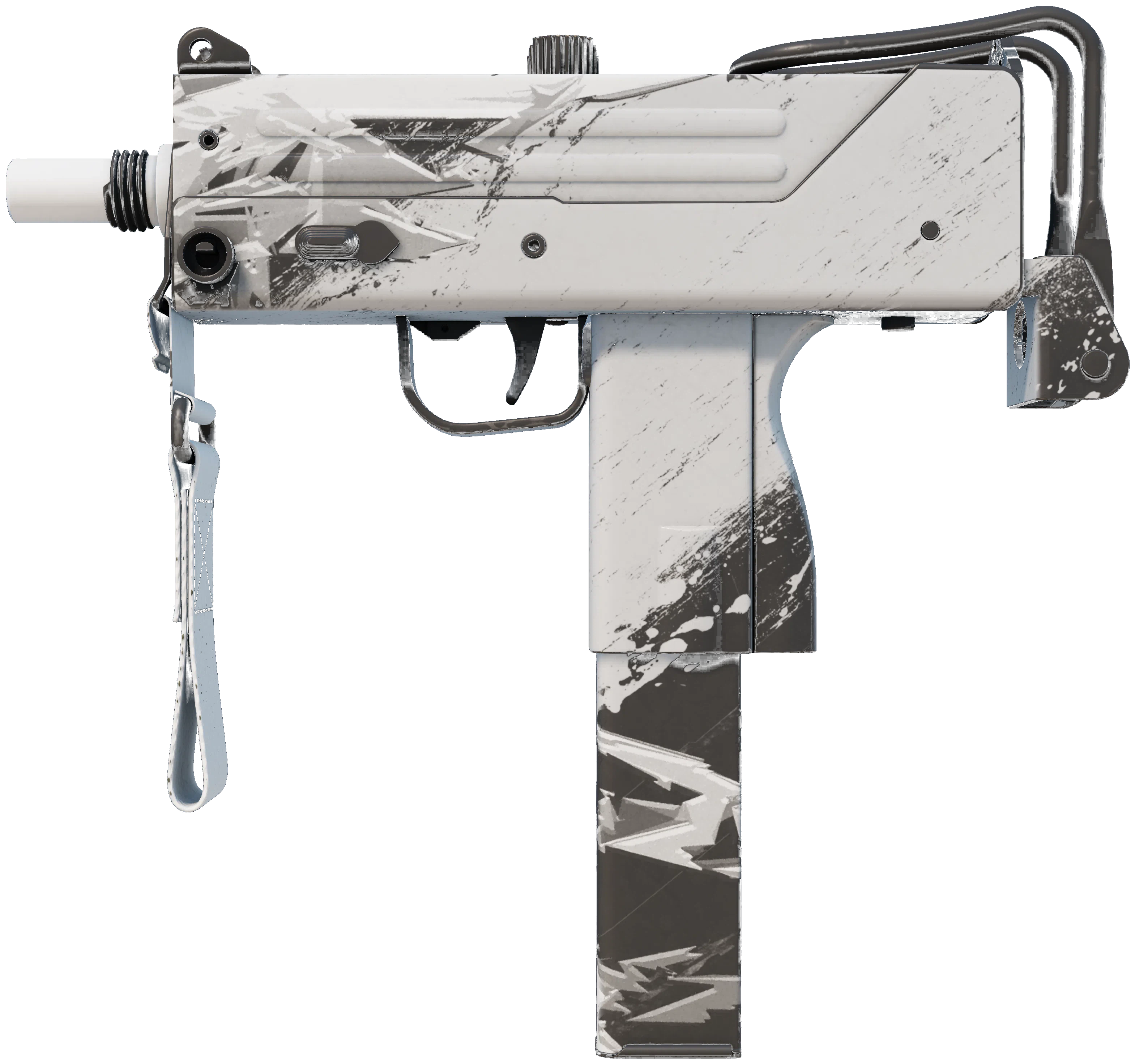 MAC-10 | Snow Splash CS2 skin — open high-resolution image