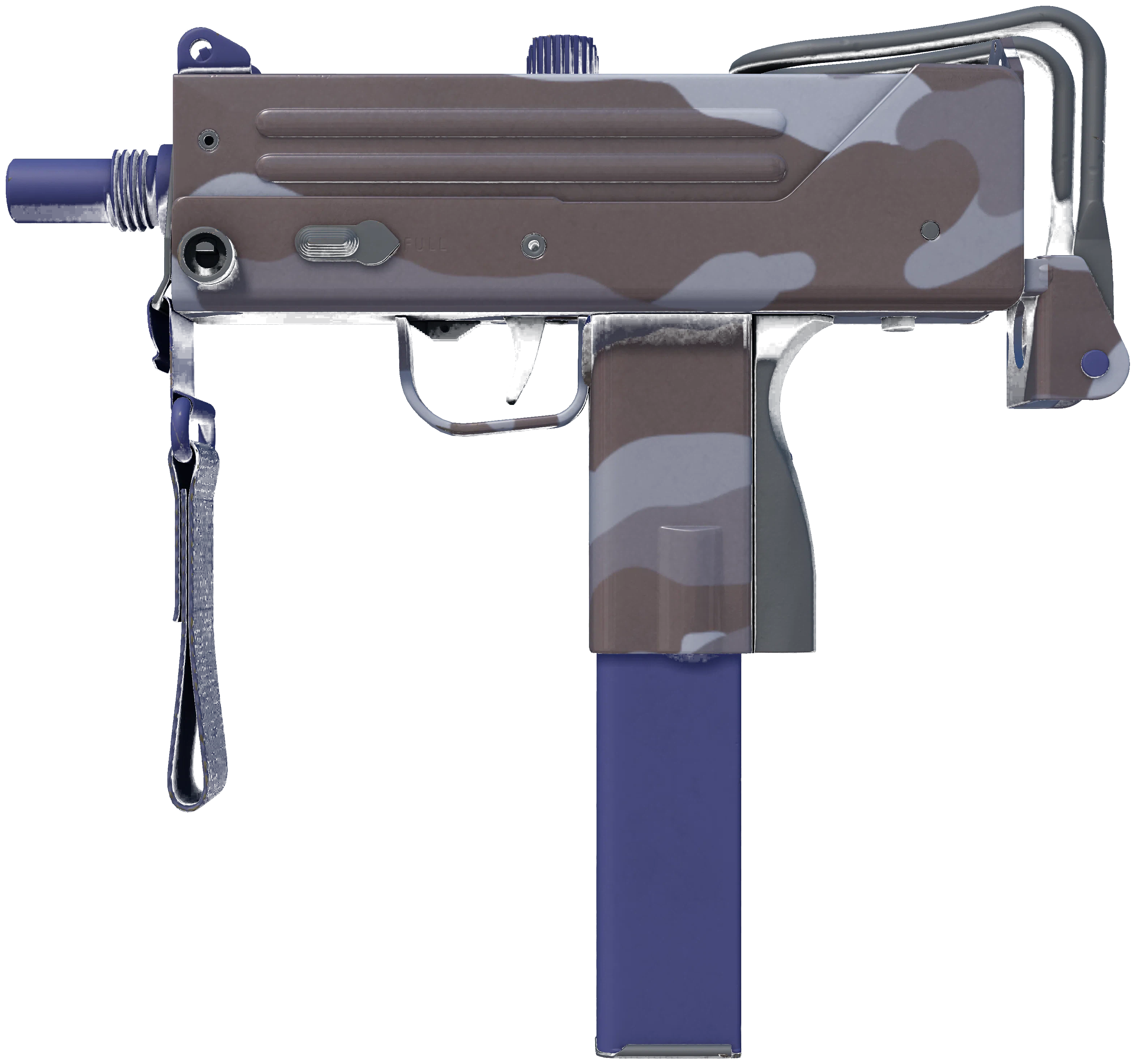 MAC-10 | Storm Camo CS2 skin — open high-resolution image