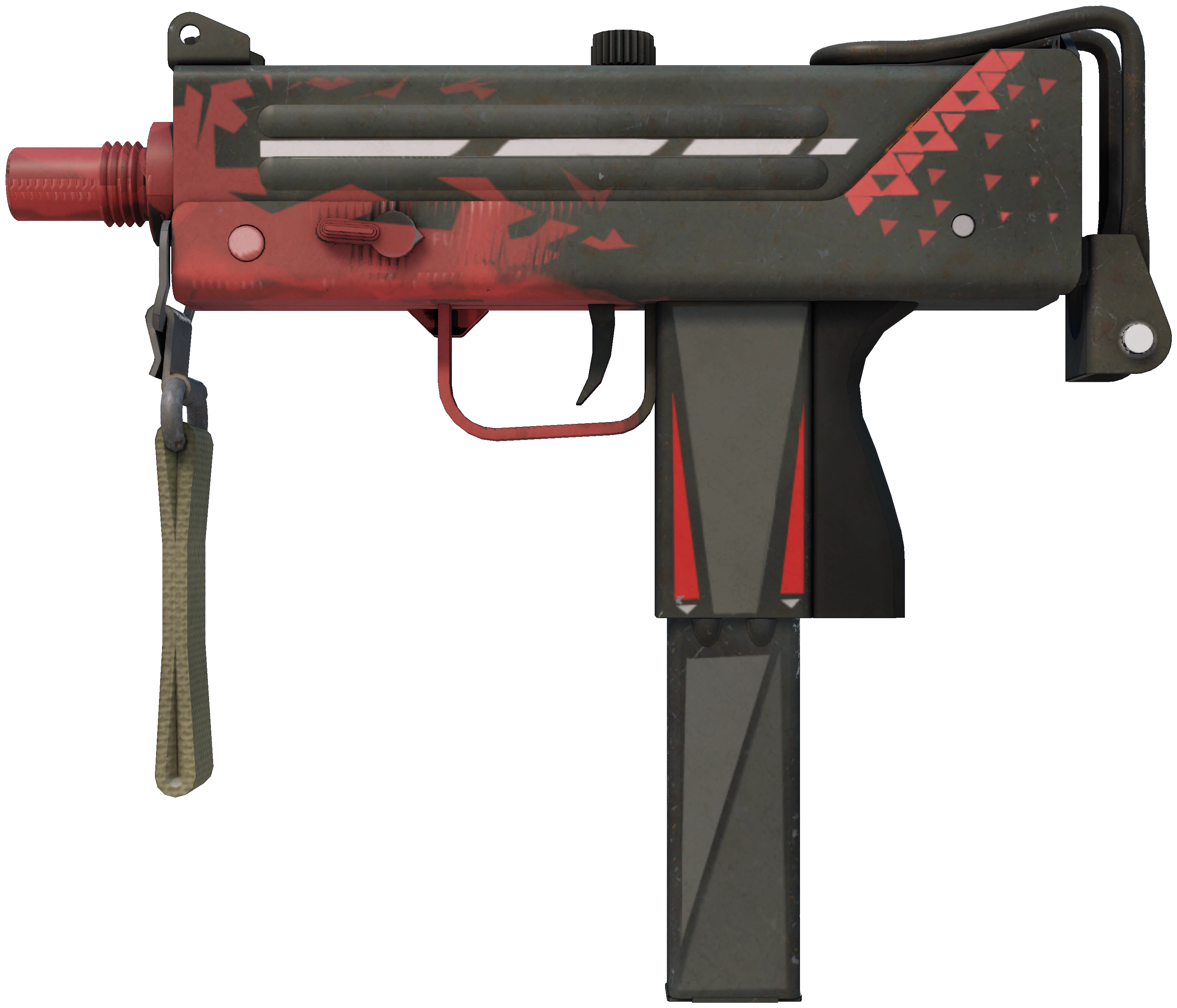 MAC-10 | Tatter representative Minimal Wear wear preview