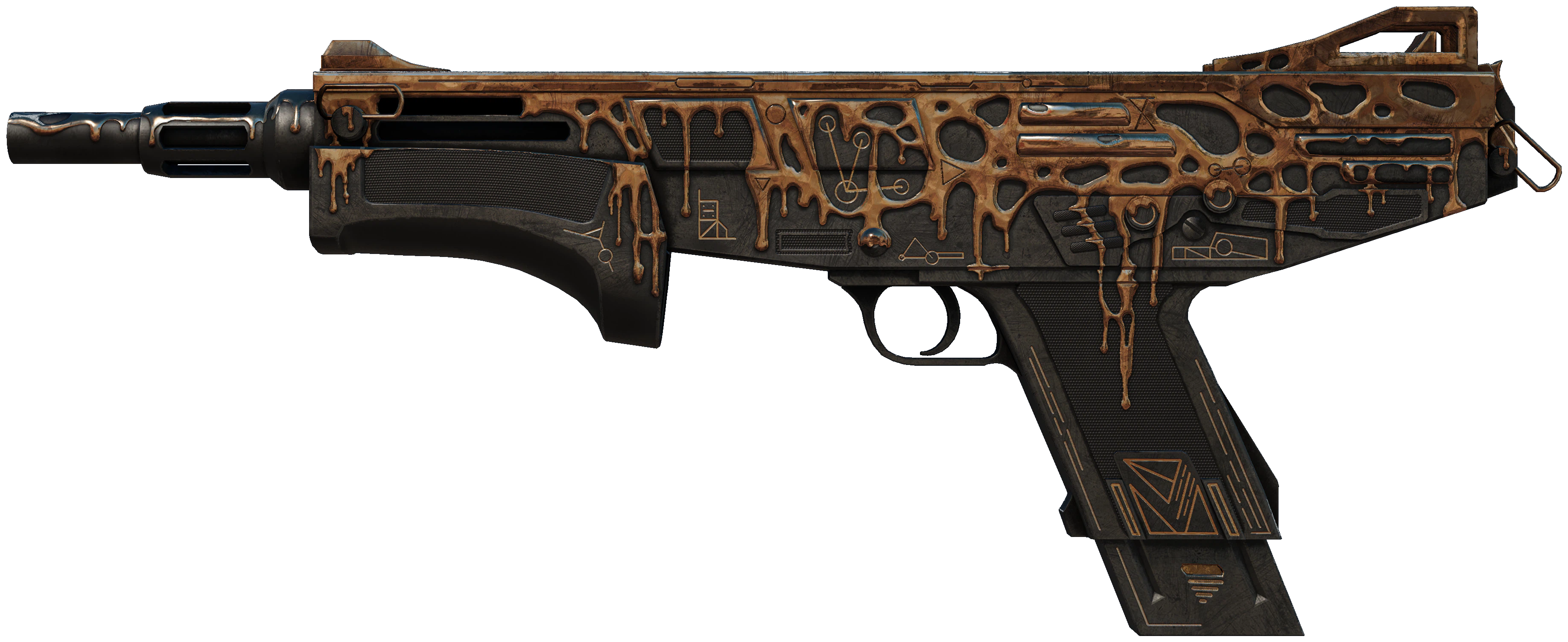 MAG-7 | Copper Coated representative Minimal Wear wear preview