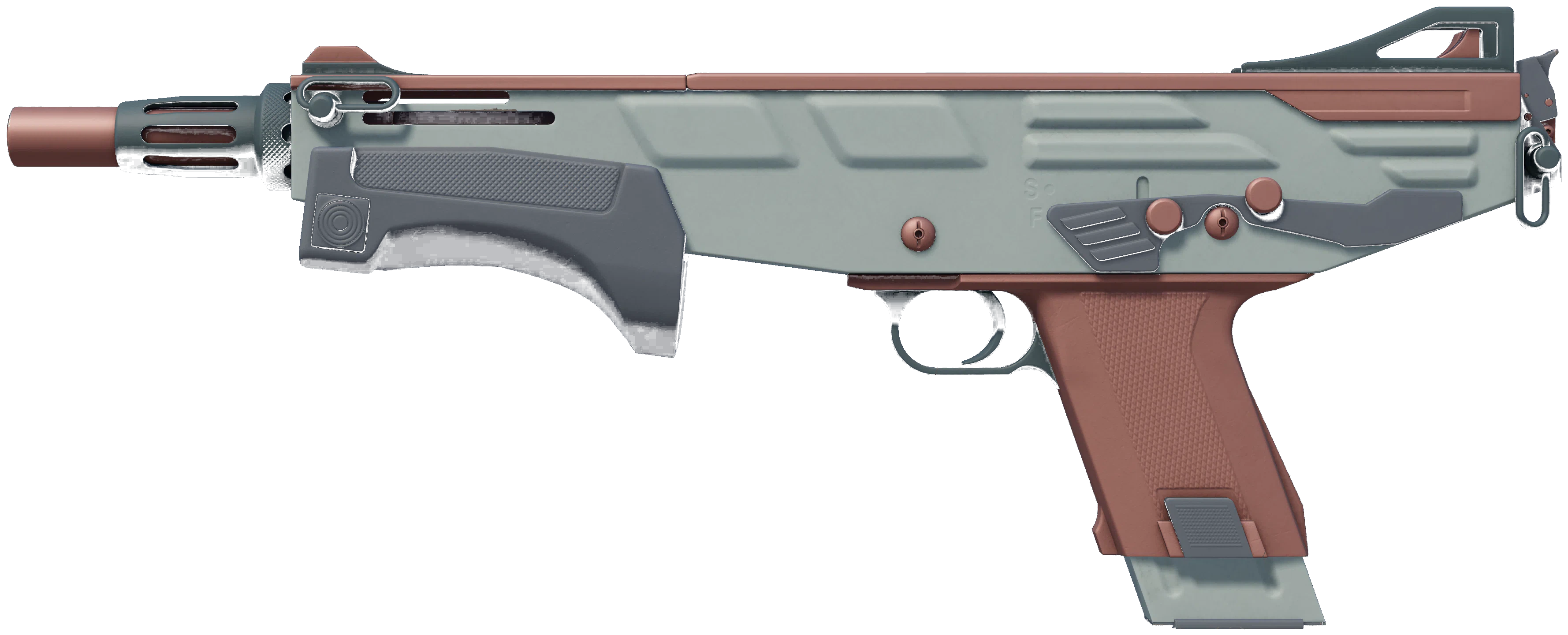 MAG-7 | Copper Oxide CS2 skin — open high-resolution image