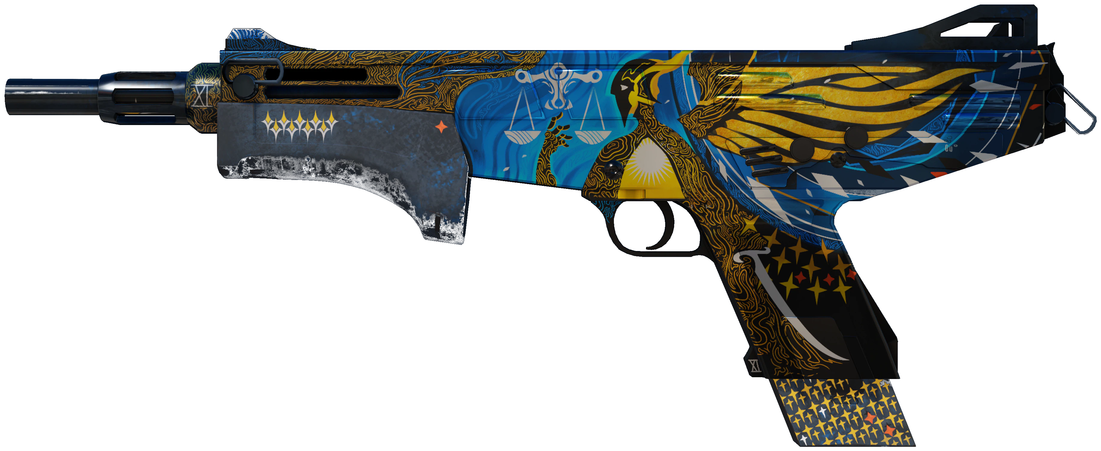 MAG-7 | Justice CS2 skin — open high-resolution image