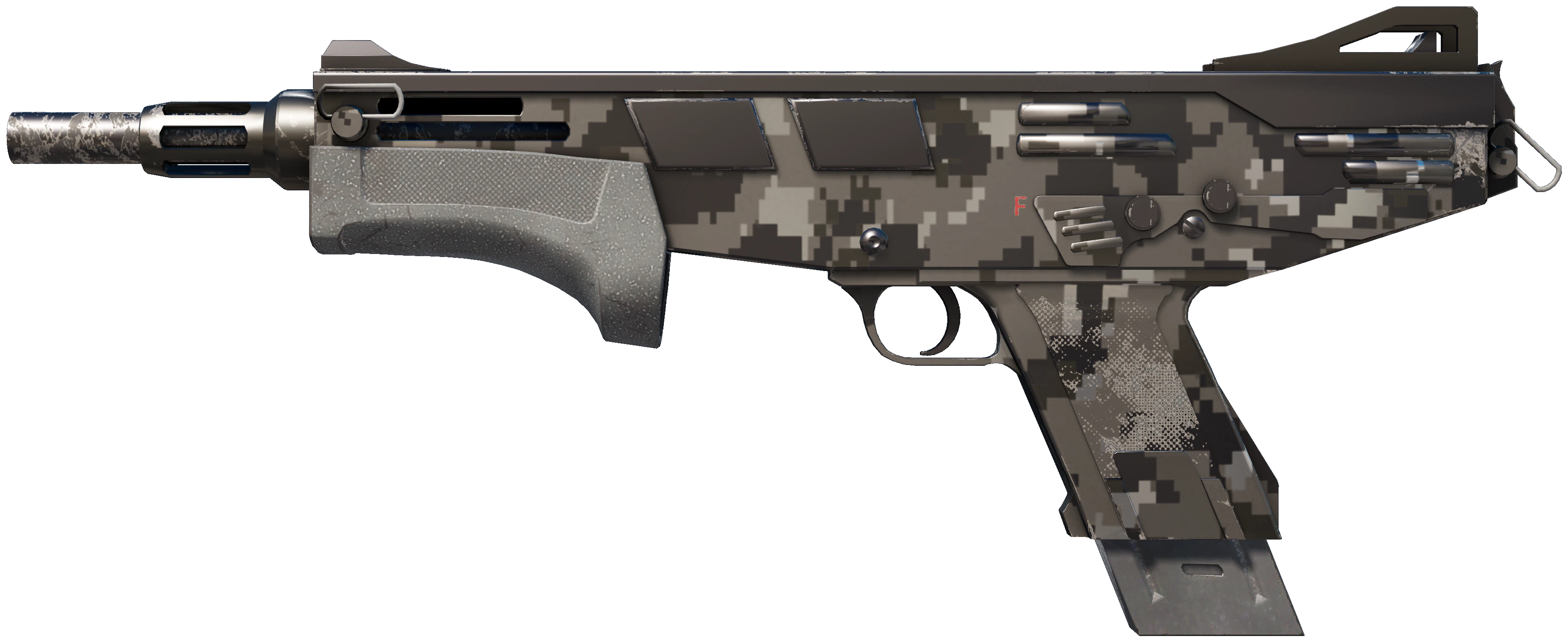 MAG-7 | Metallic DDPAT CS2 skin — open high-resolution image