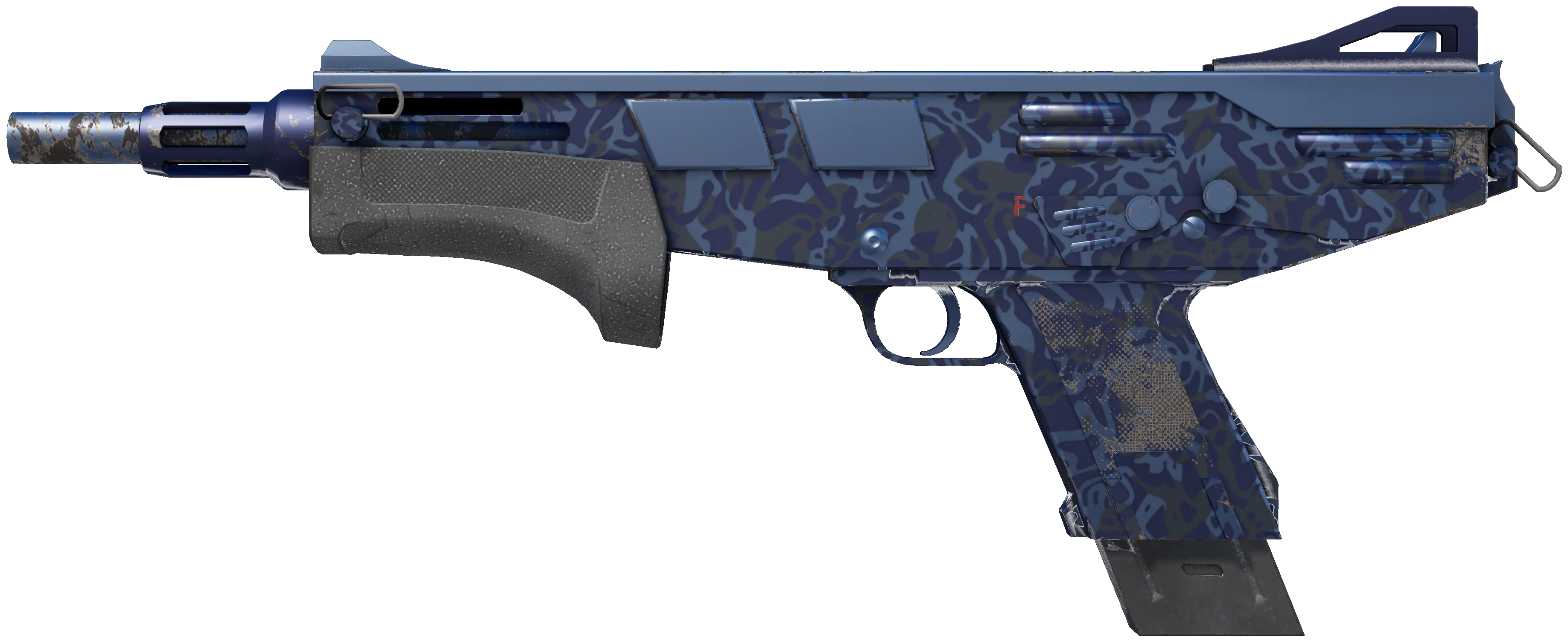 MAG-7 | Navy Sheen CS2 skin — open high-resolution image