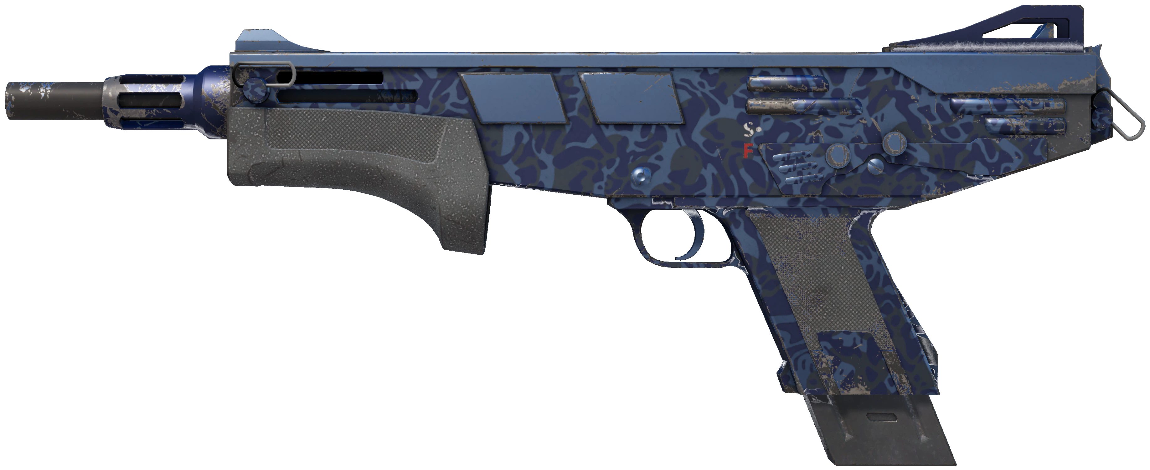 MAG-7 | Navy Sheen representative Minimal Wear wear preview